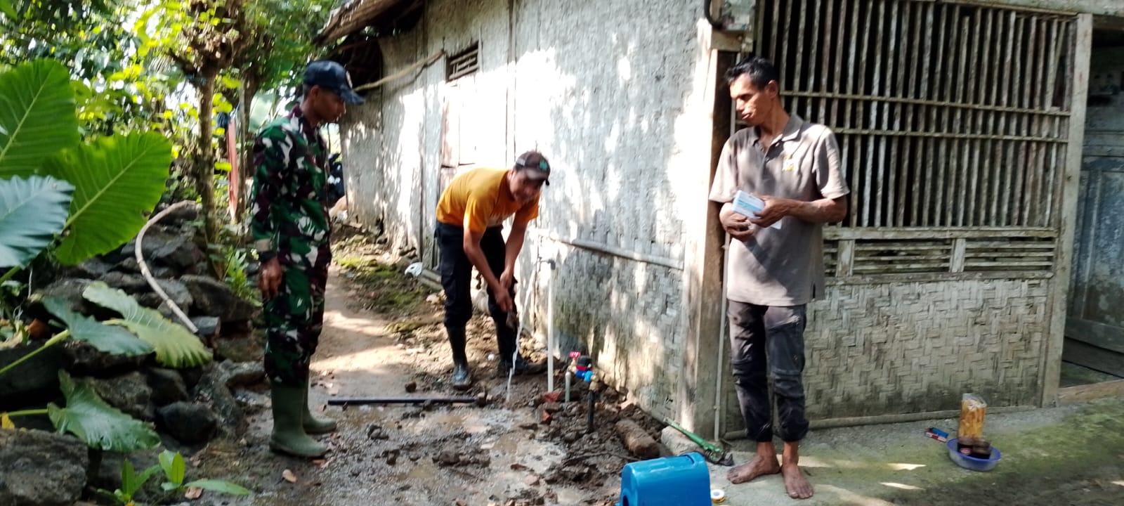 Masyarakat Kurang Mampu dalam rangka Kegiatan TMMD Reguler Ke 124