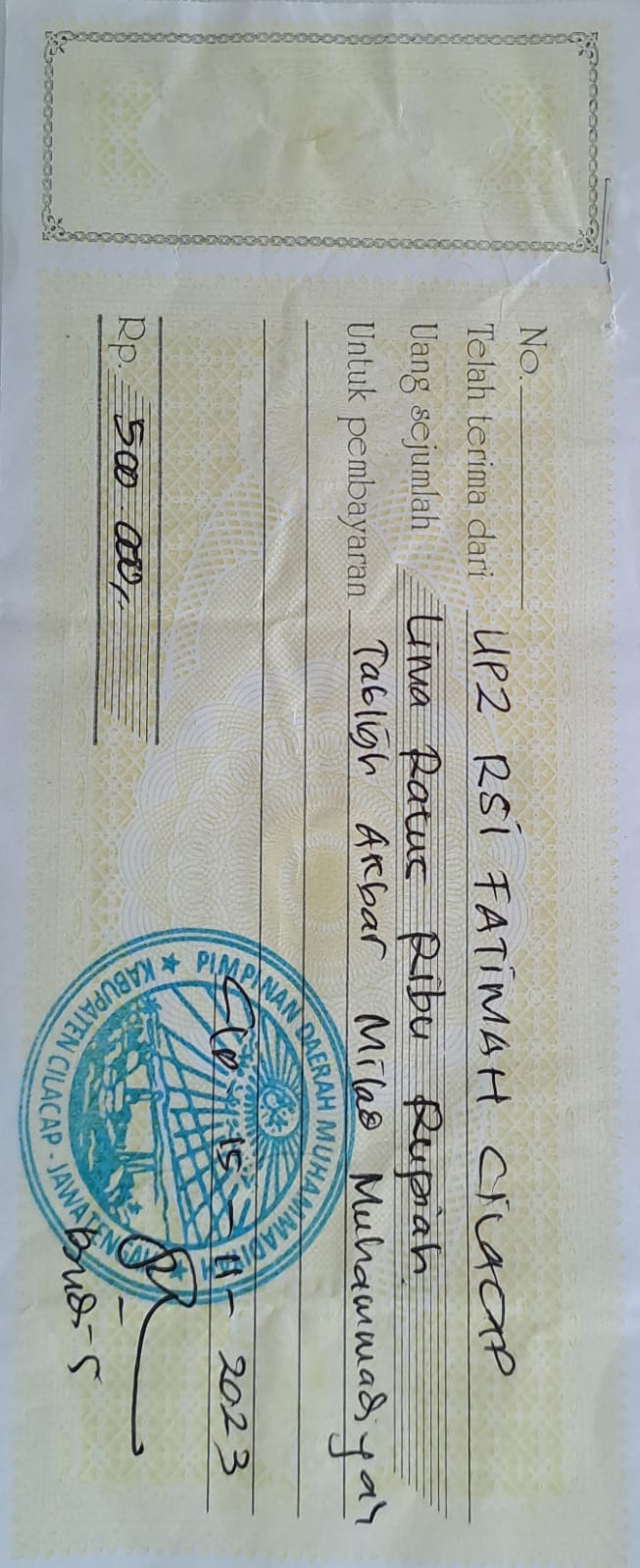 Panitia kegiatan acara milad Muhammadiyah