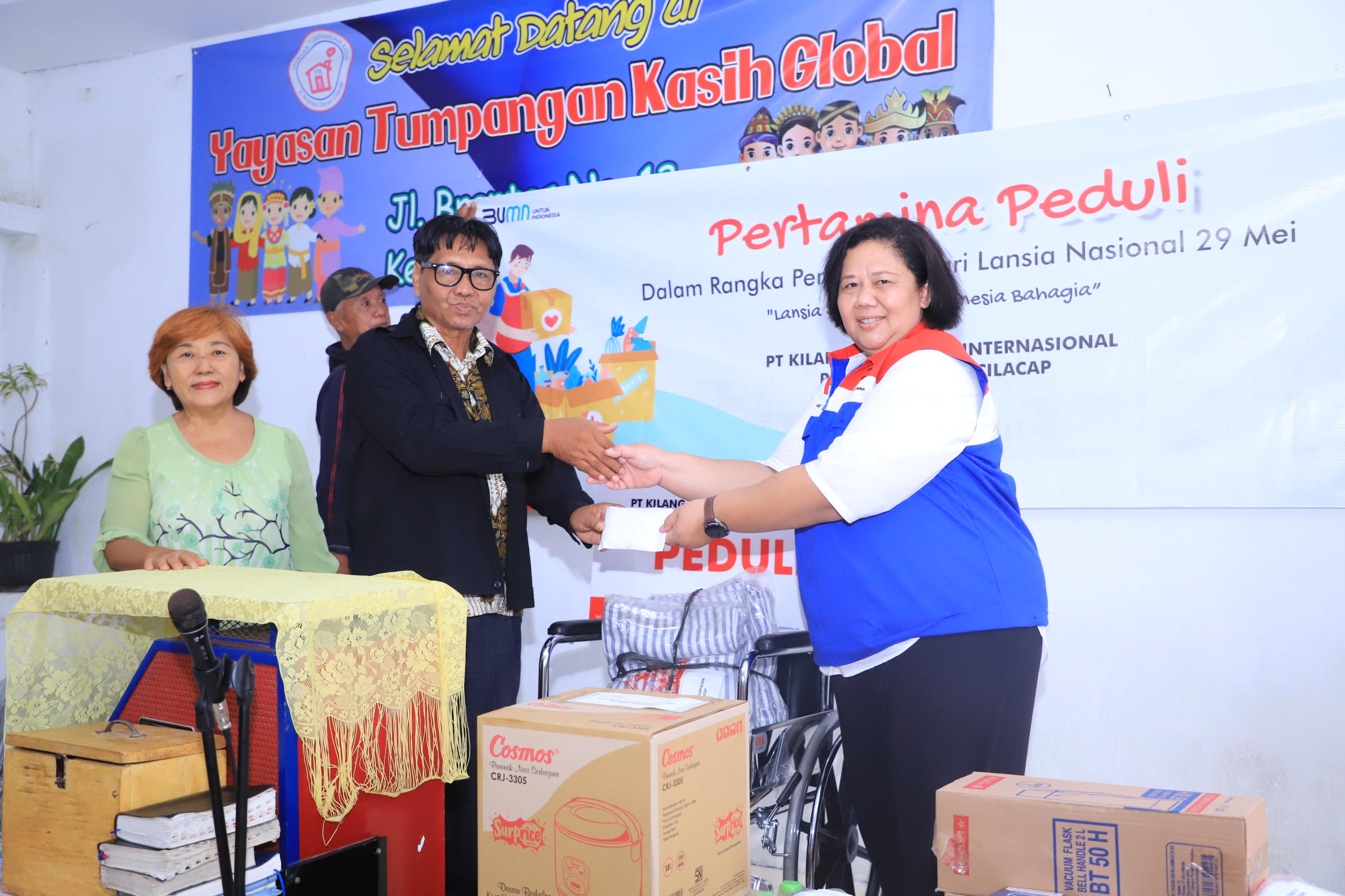 Yayasan Tumpang Kasih Global Cilacap 
Jalan Brantas No. 13 RT 01, RW 10. Kelurahan Donan, Kecamatan Cilacap Tengah, Cilacap 