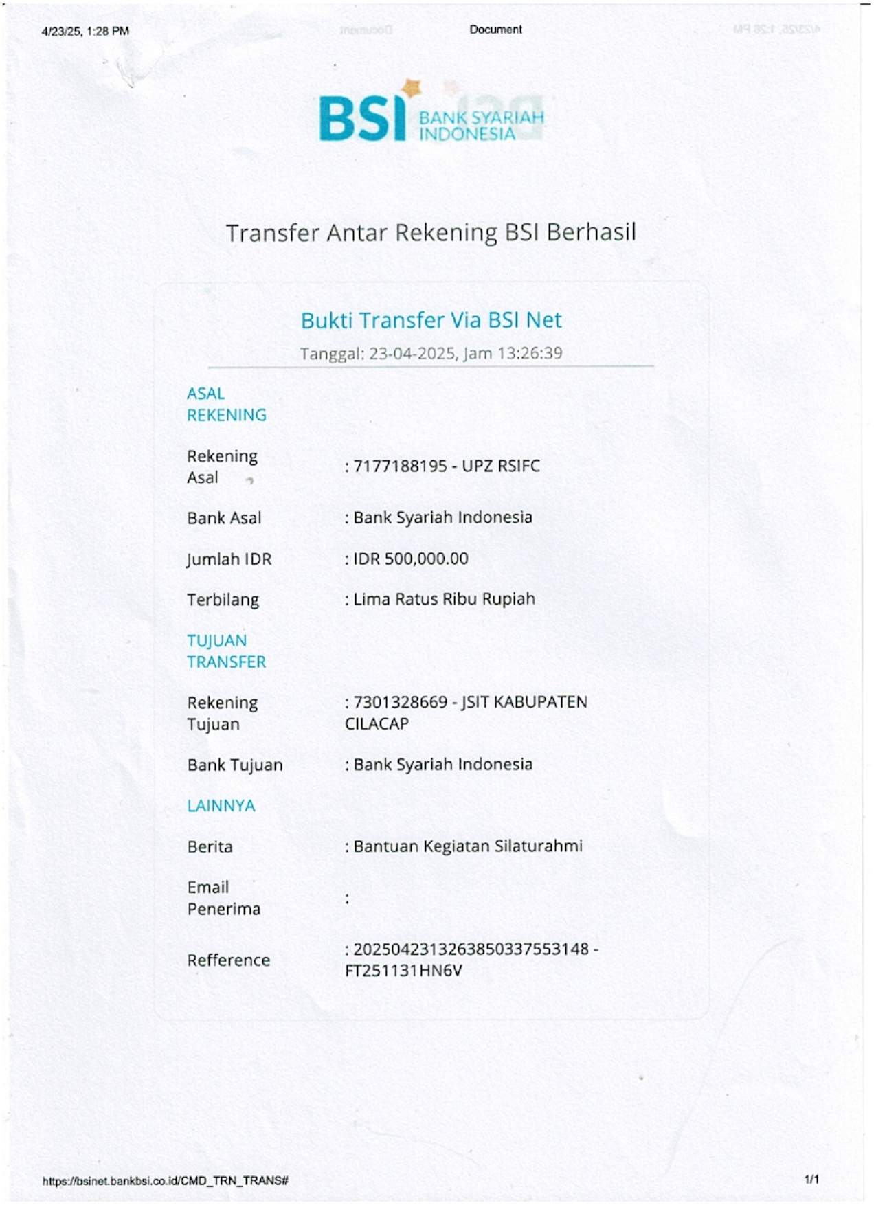 JSIT Indonesia wilayah Jateng