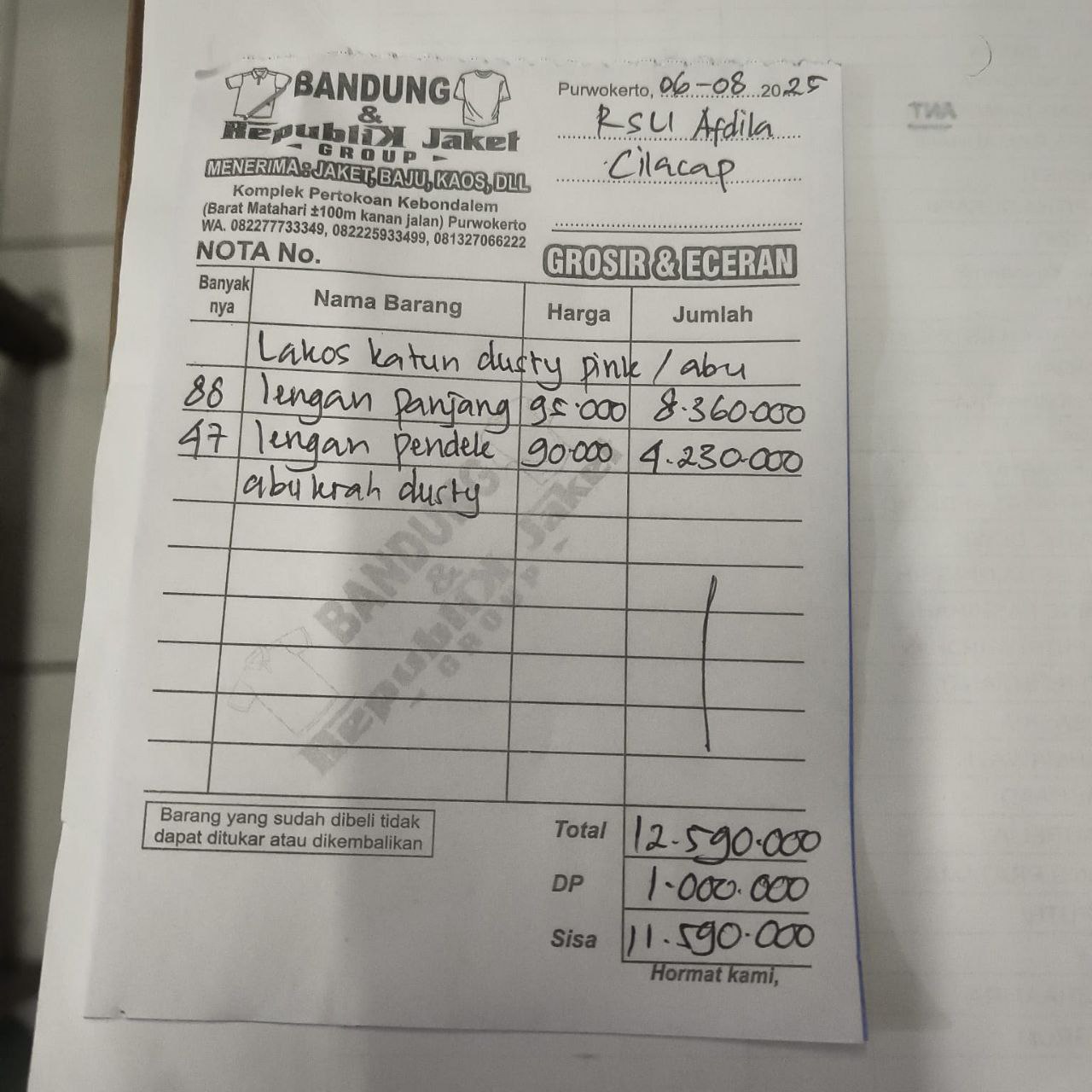 Masyarakat Sekitar RSU Afdila Cilacap