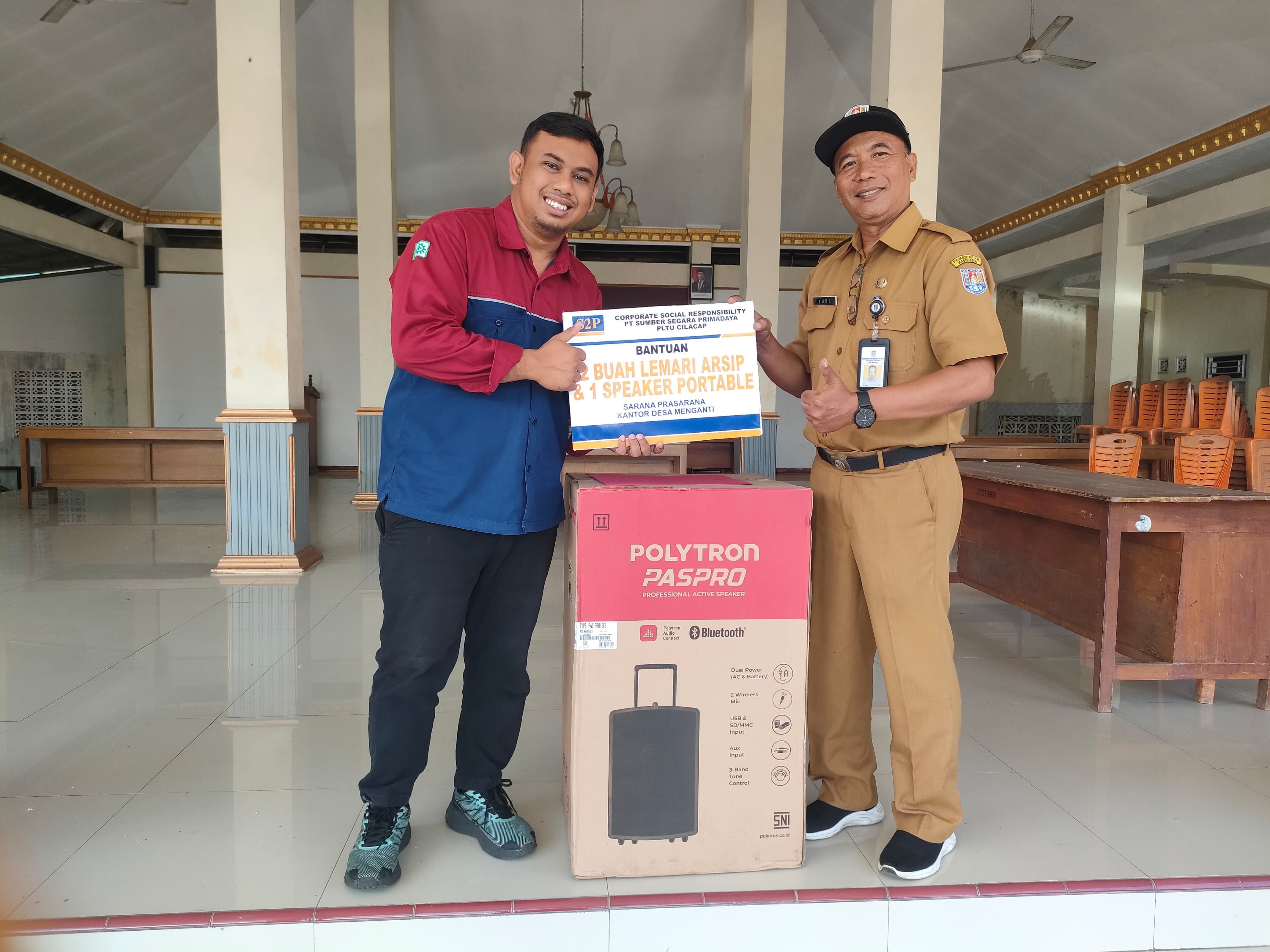 Pemberian Sarana Dan Prasarana Penunjang