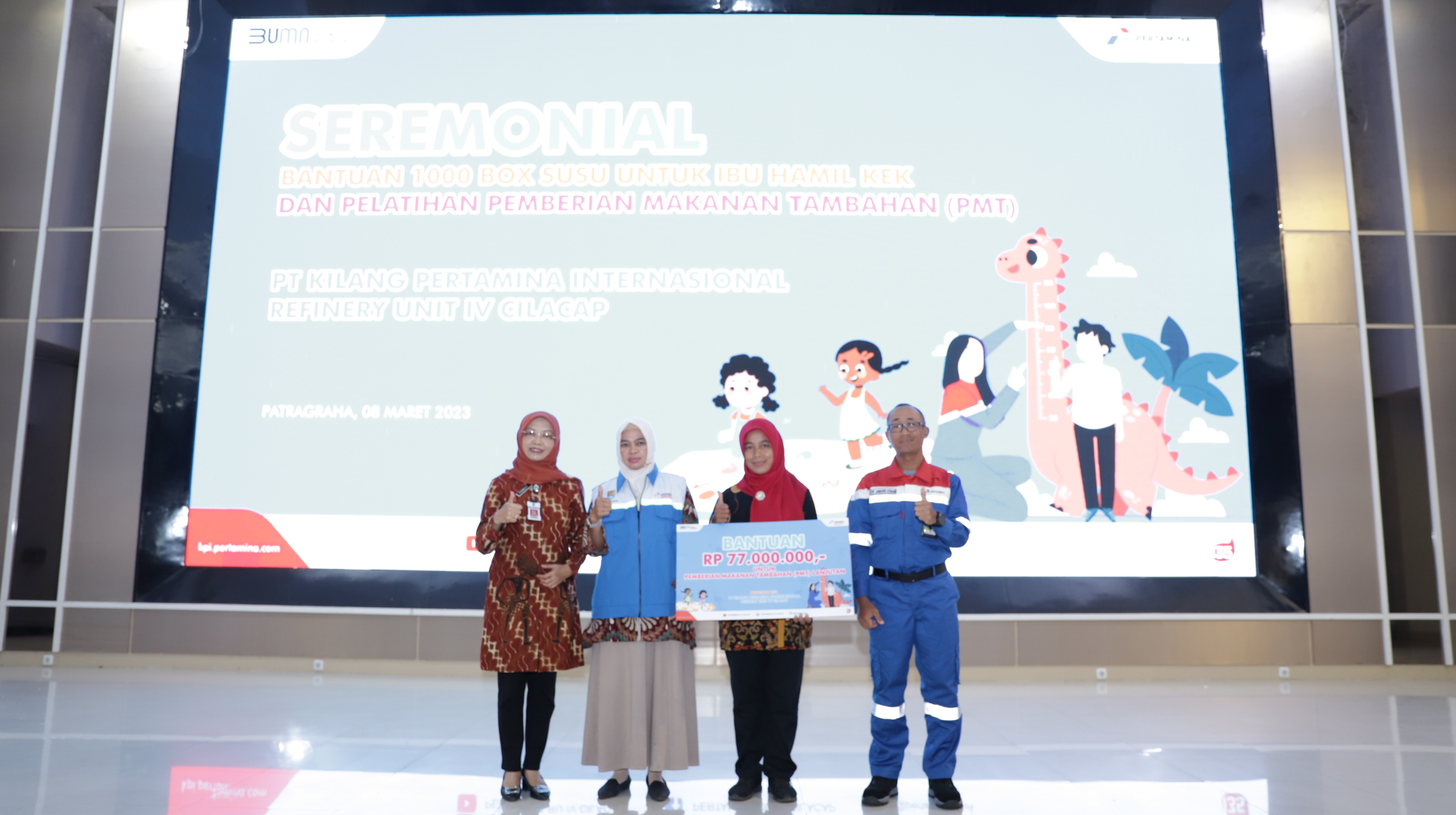 Ibu Hamil KEK di Kabupaten Cilacap melalui Dinas Kesehatan Kab. Cilacap