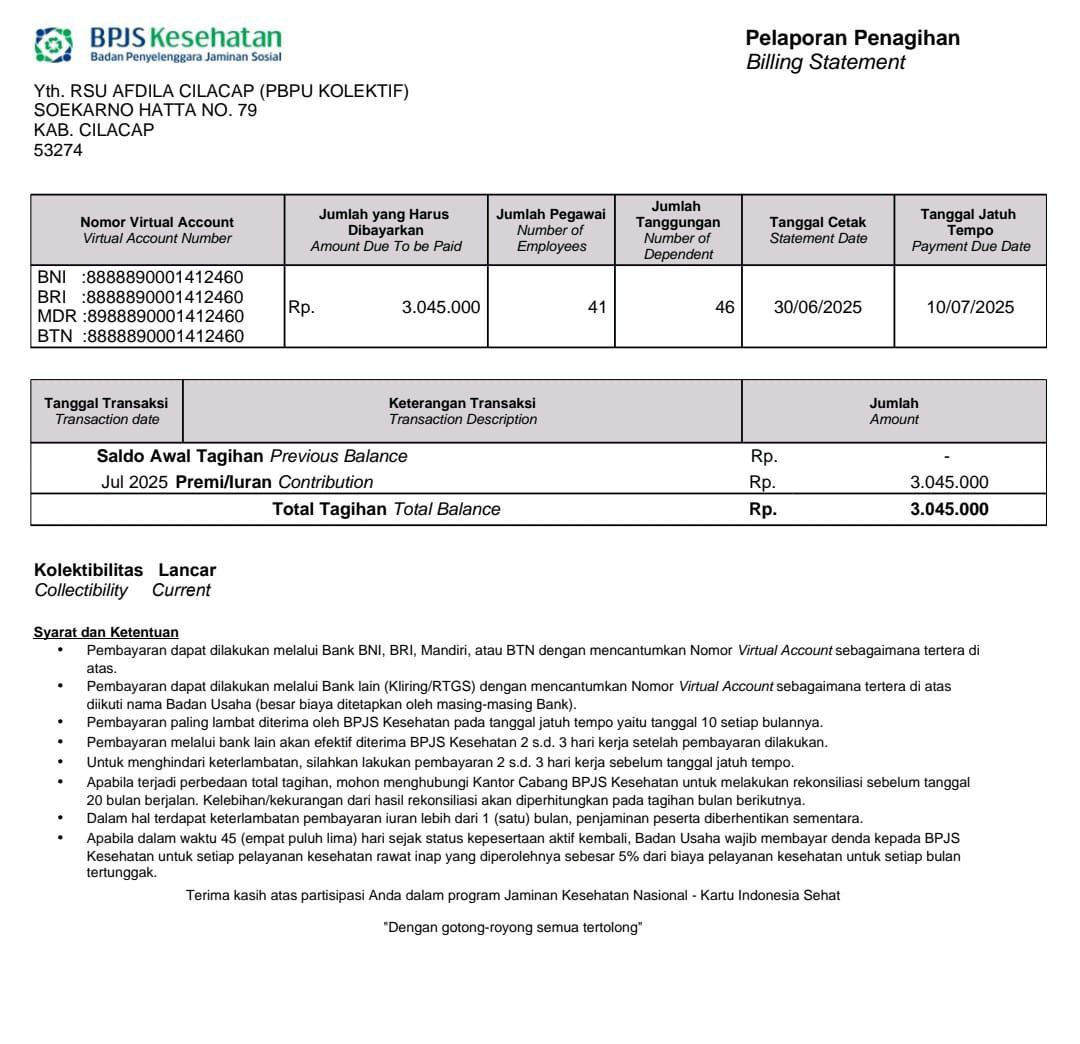 Masyarakat kurang mampu di sekitar RSU Afdila Cilacap