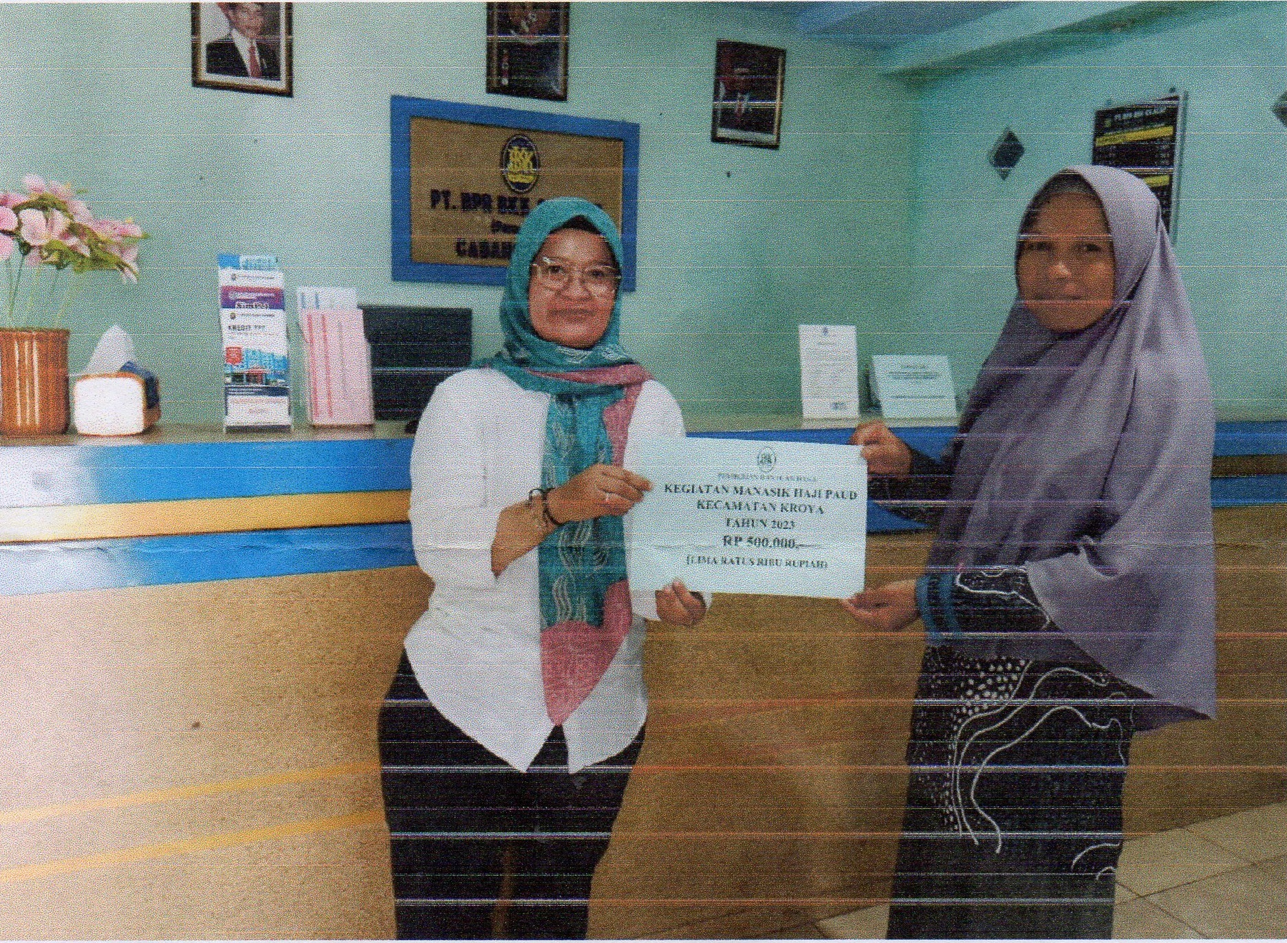 Panitia Kegiatan Manasik Haji PAUD Kecamatan Kroya