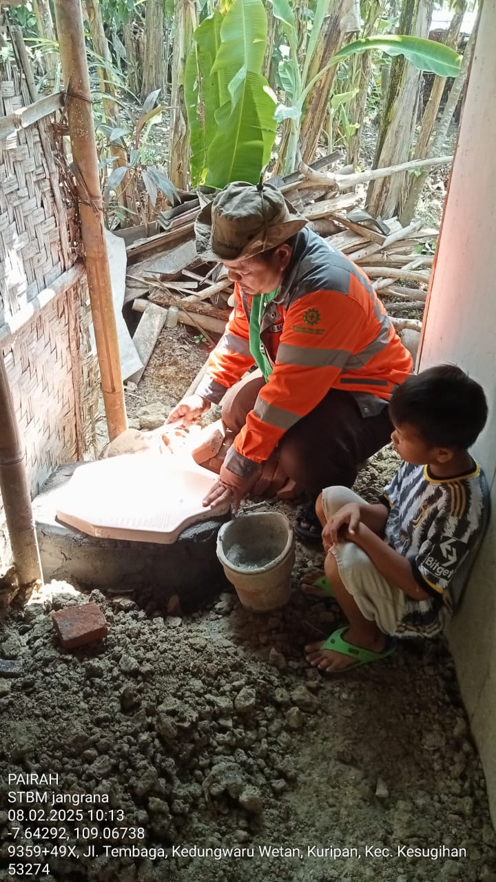 Masyarakat Desa Jangrana dan Kuripan bekerjasama dengan Puskesmas Kesugihan 2