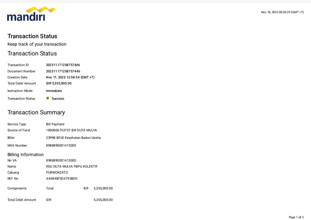 Masyarakat umum sekitar RSU Duta Mulya Majenang