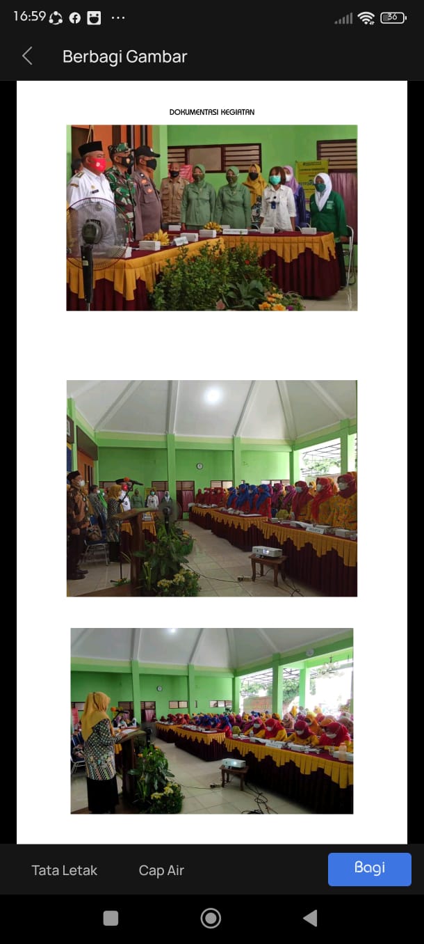 Ibu - Ibu PKK Kecamatan Adipala 