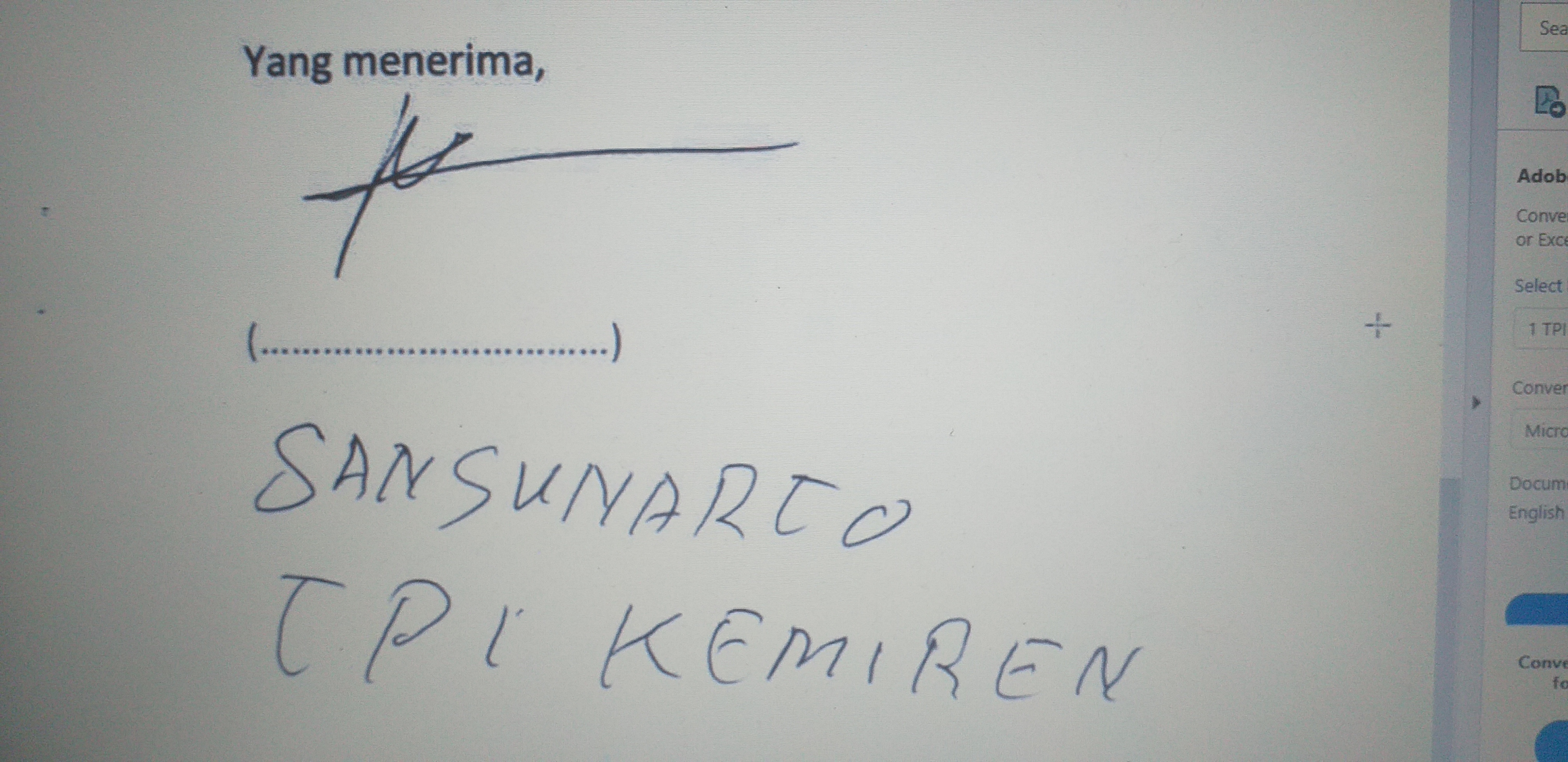 TPI Kemiren, Cilacap