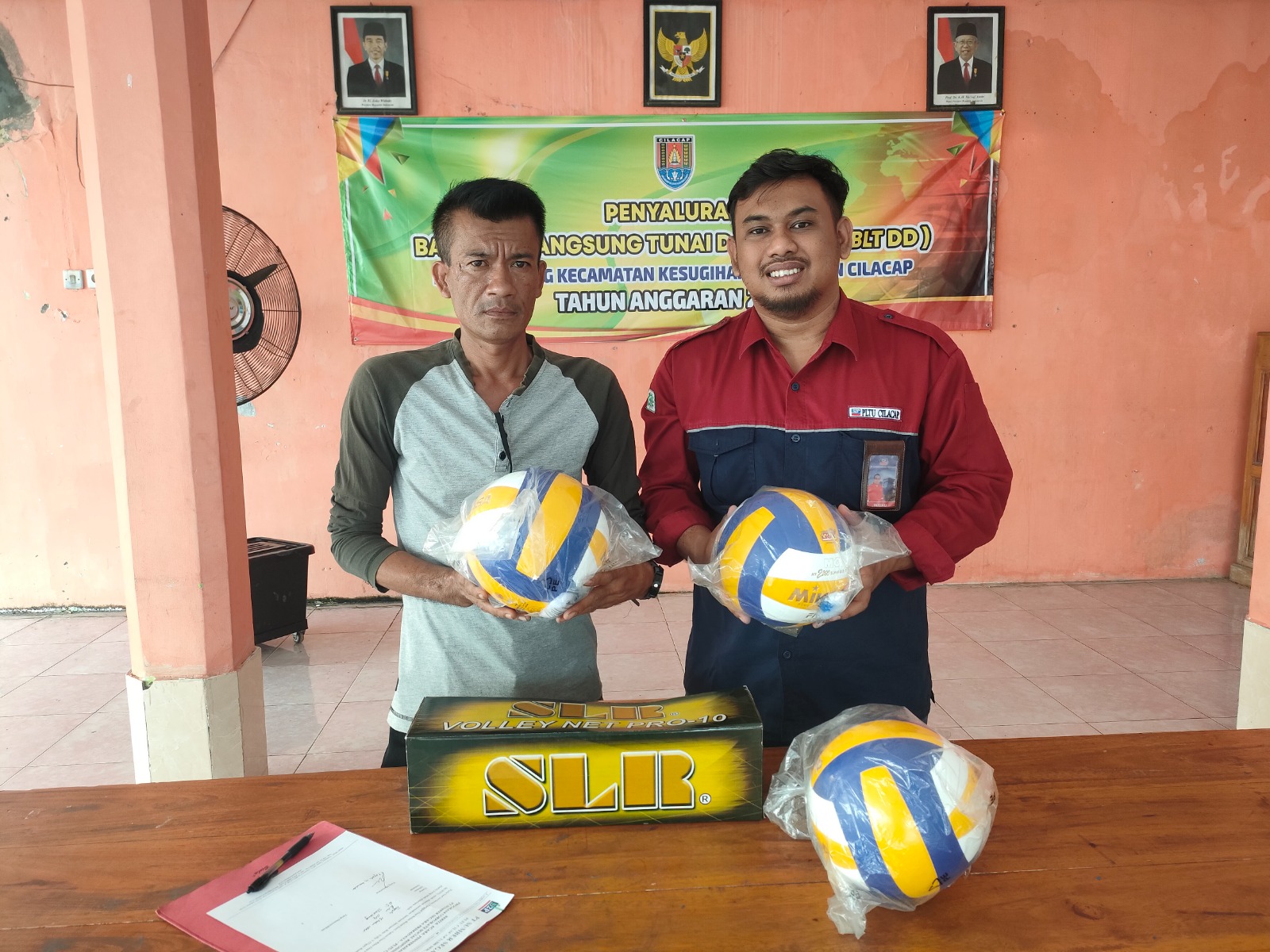 Masyarakat Desa Menganti dan Dusun Semampir, Desa Slarang Kec. Kesugihan