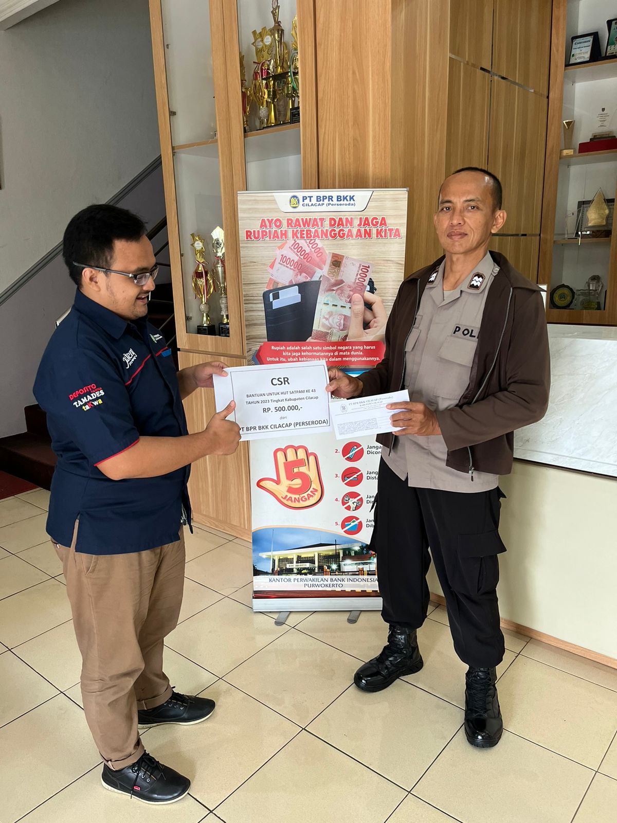 Panitia HUT Satpam Ke-43 Tingkat Kabupaten Cilacap Tahun 2023