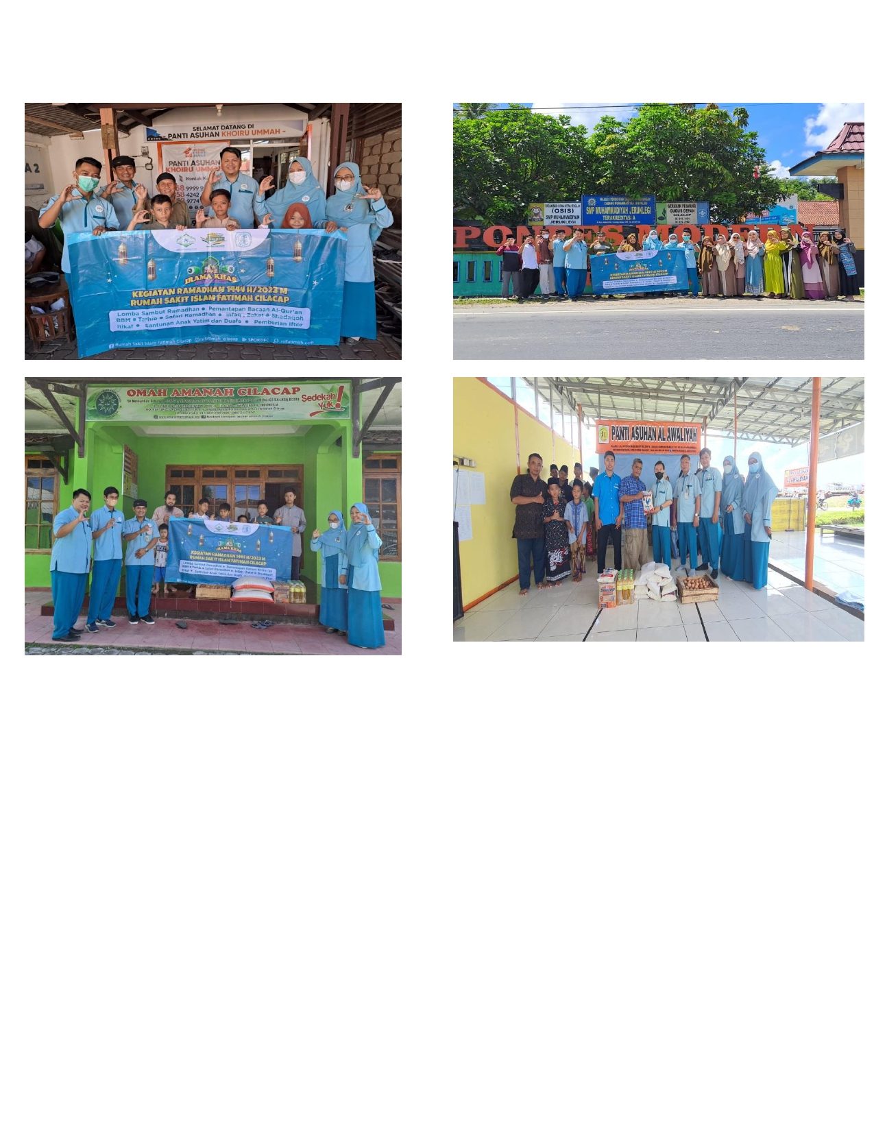  Dhuafa, Fakir Miskin, Fii Sabilillah Warga Kabupaten Cilacap 