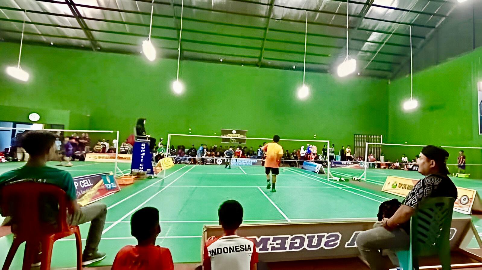 Panitia Turnamen Bulutangkis Kecamatan Kesugihan Desa Kesugihan