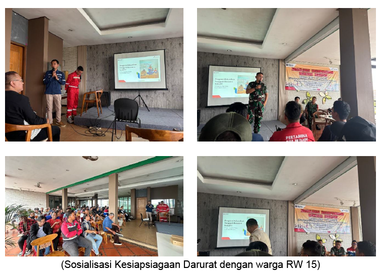 Warga RT 03;04;06 / RW 21 dan RT 03;04;05 / RW 15 Kelurahan Donan, Kecamatan Cilacap Tengah, Kabupaten Cilacap