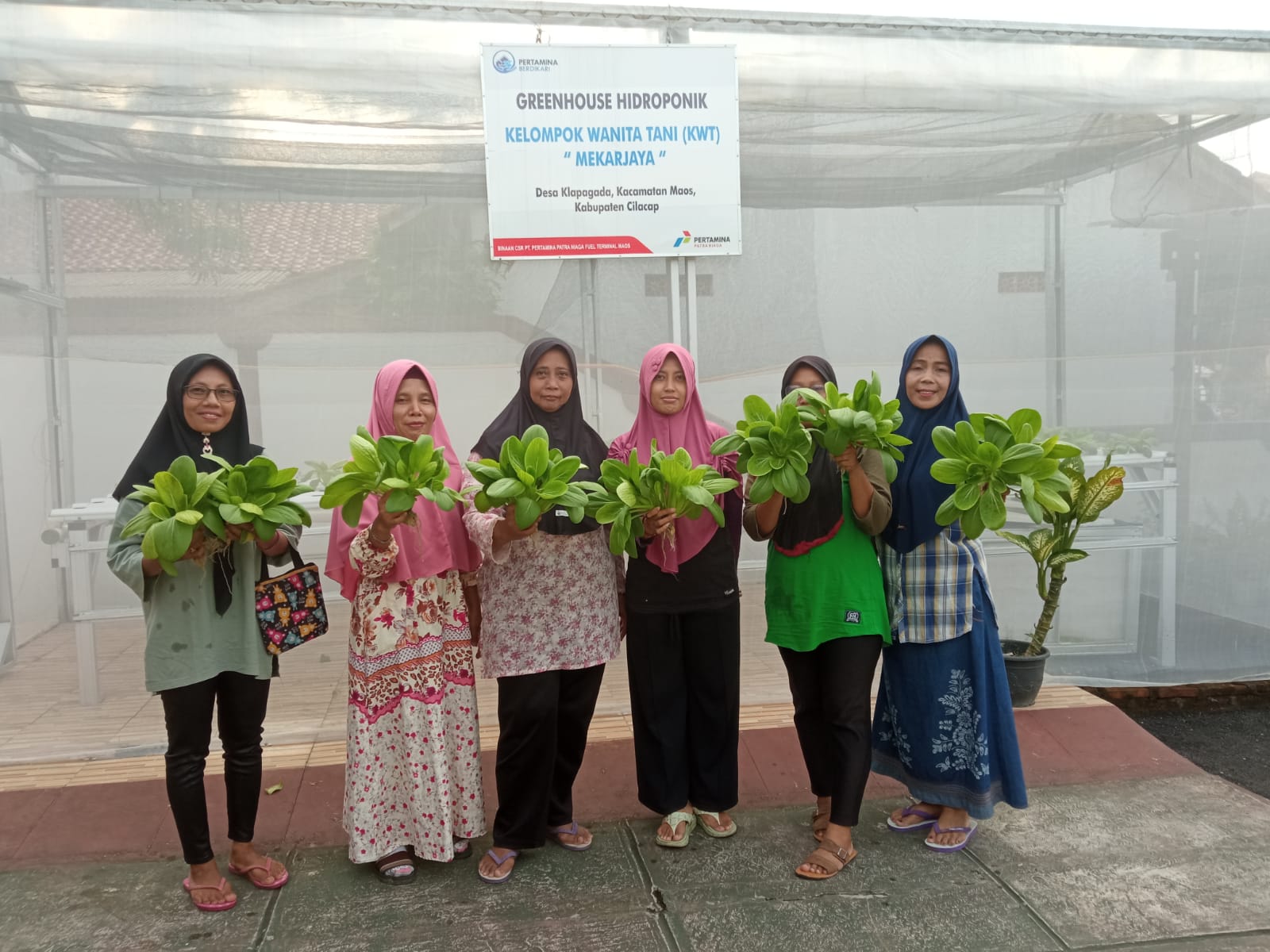 Kelompok Wanita Tani Mekarjaya Desa Klapagada Kec. Maos