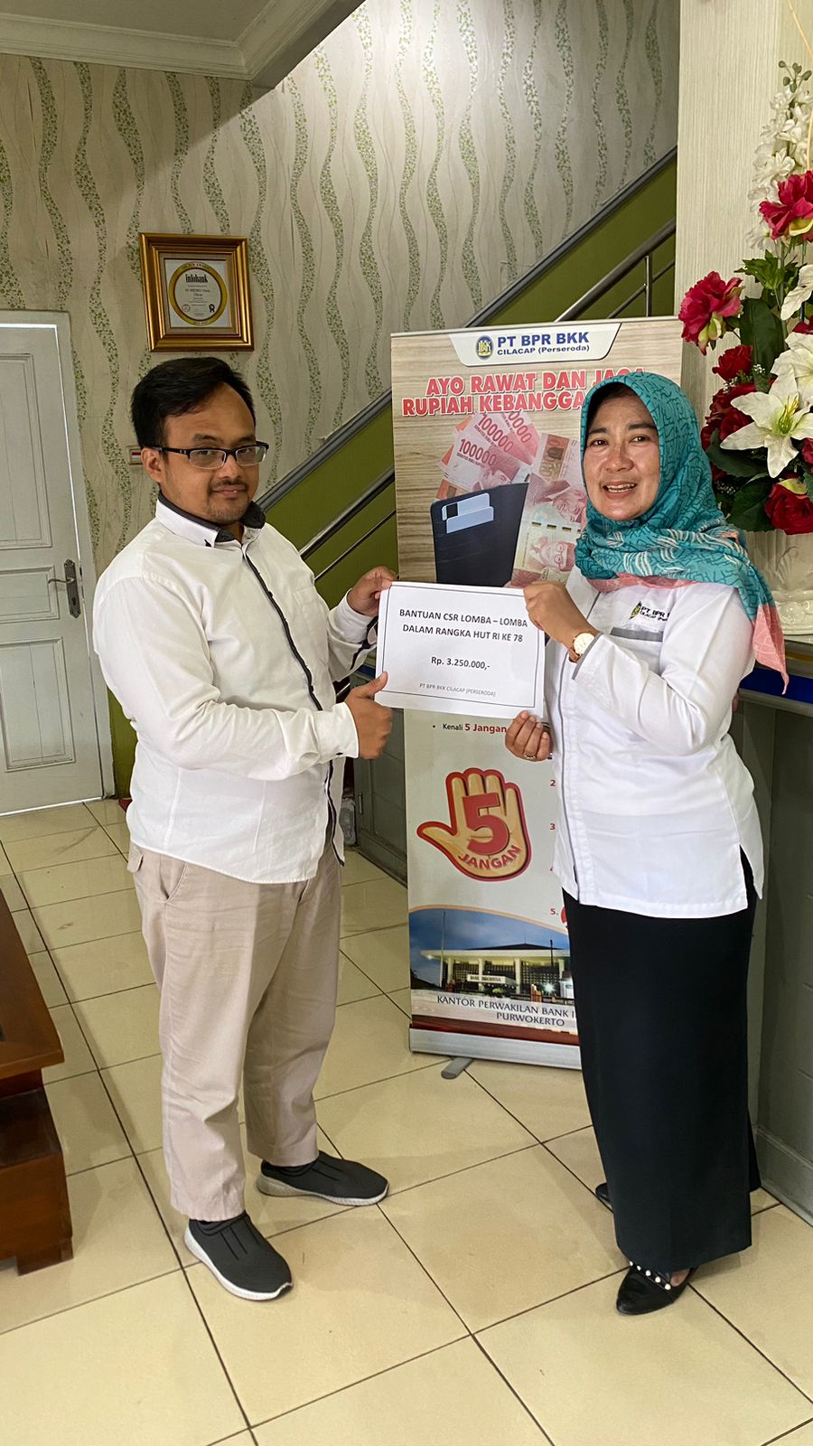 Panitia Peringatan HUT RI Ke 78 PT BPR BKK Cilacap (Perseroda)