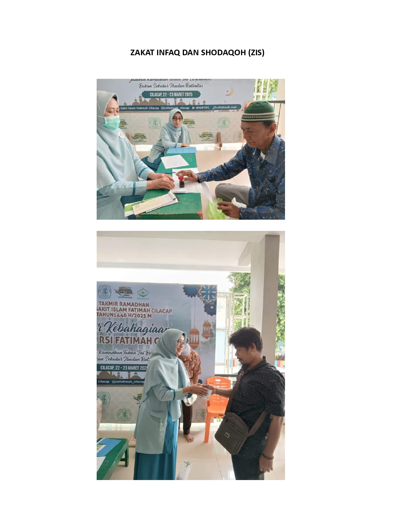 Dhuafa, Fakir Miskin, Fii Sabilillah Warga Kabupaten Cilacap 