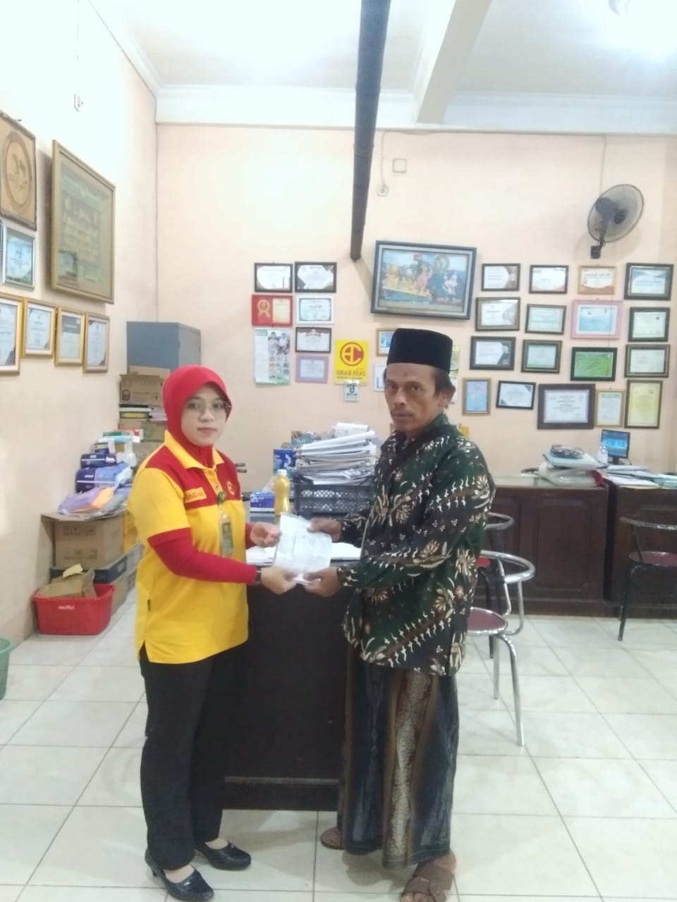 MI Ma'arif 10 Mergawati dan Madrasah Diniyah Baitut Tholibin Kec. Kroya