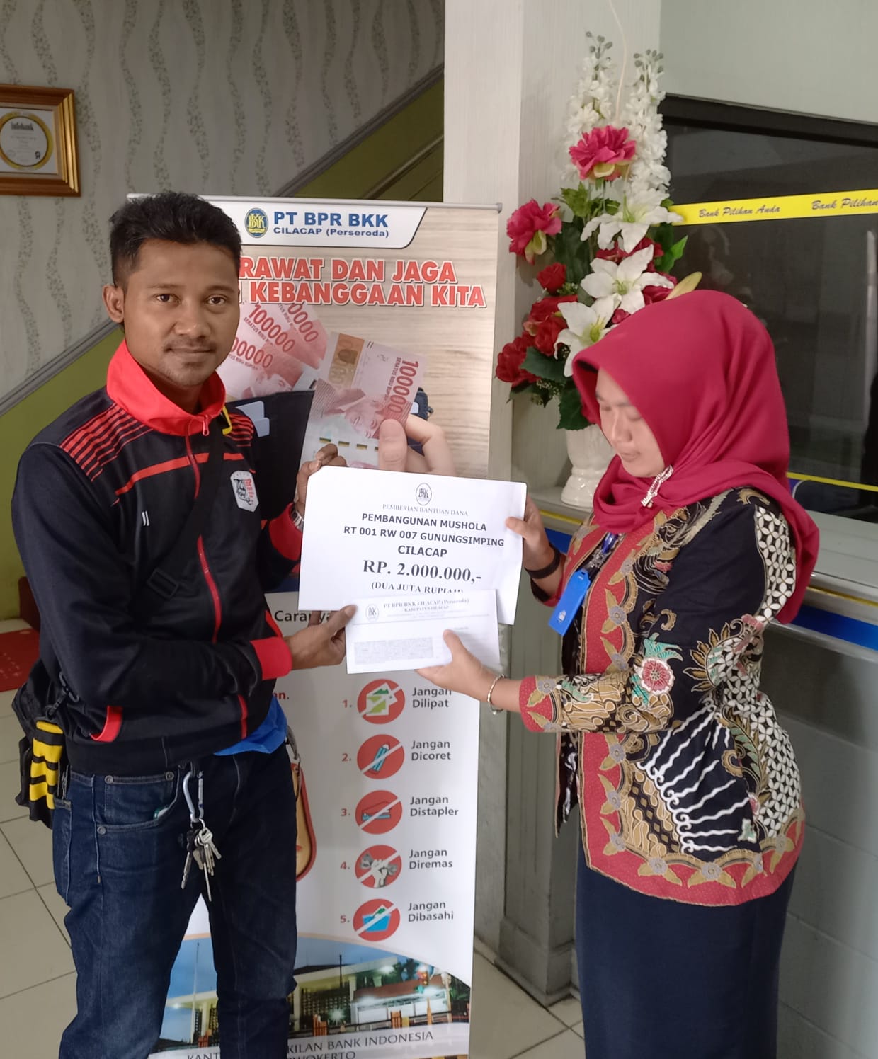 Ponpes Chananiyah Gunungsimping Kecamatan Cilacap Tengah