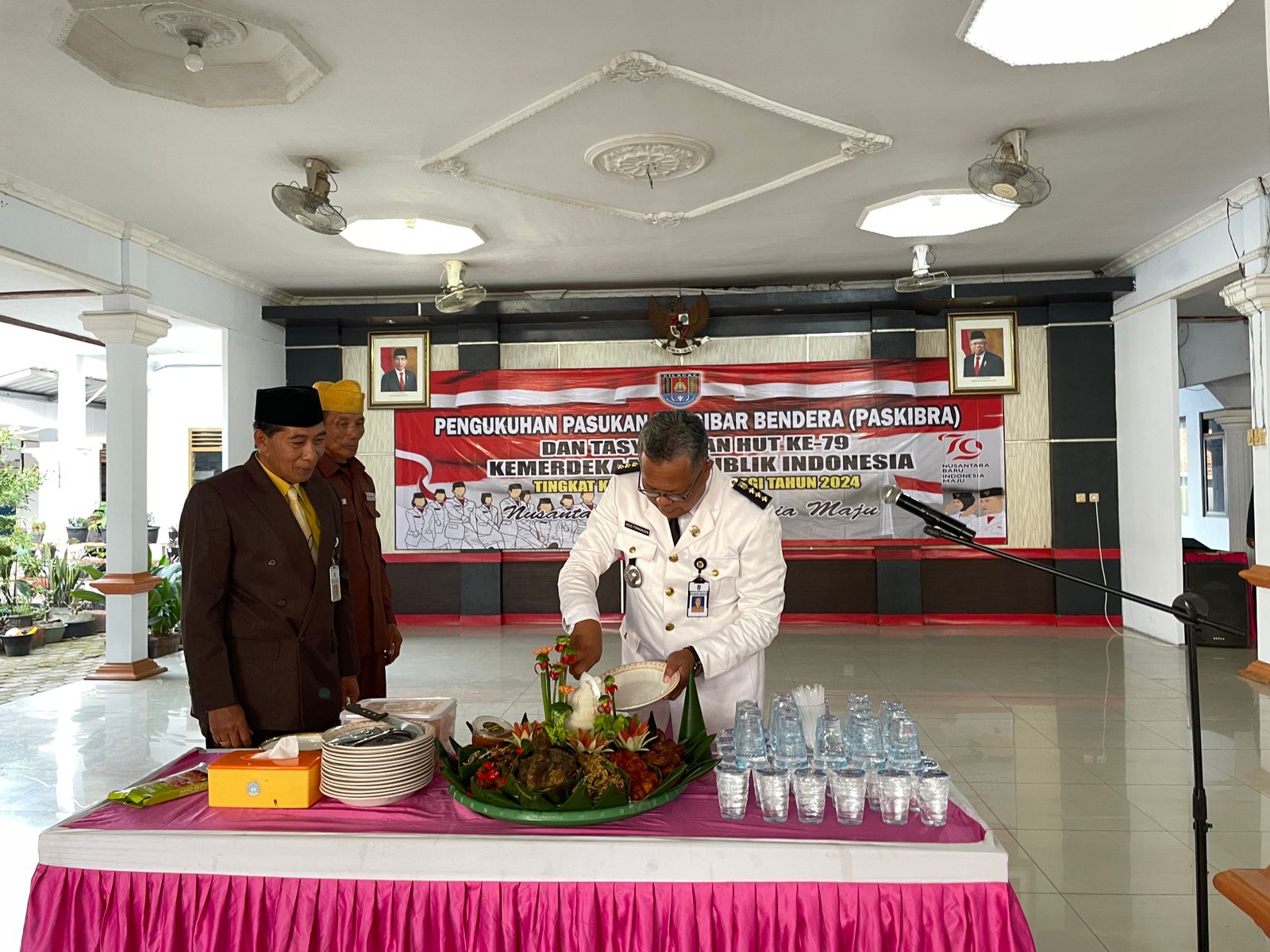 Panitia peringatan HUT RI Tahun 2024 di 5 Kecamatan dan 20 Desa/Kelurahan di sekitar pabrik dan tambang