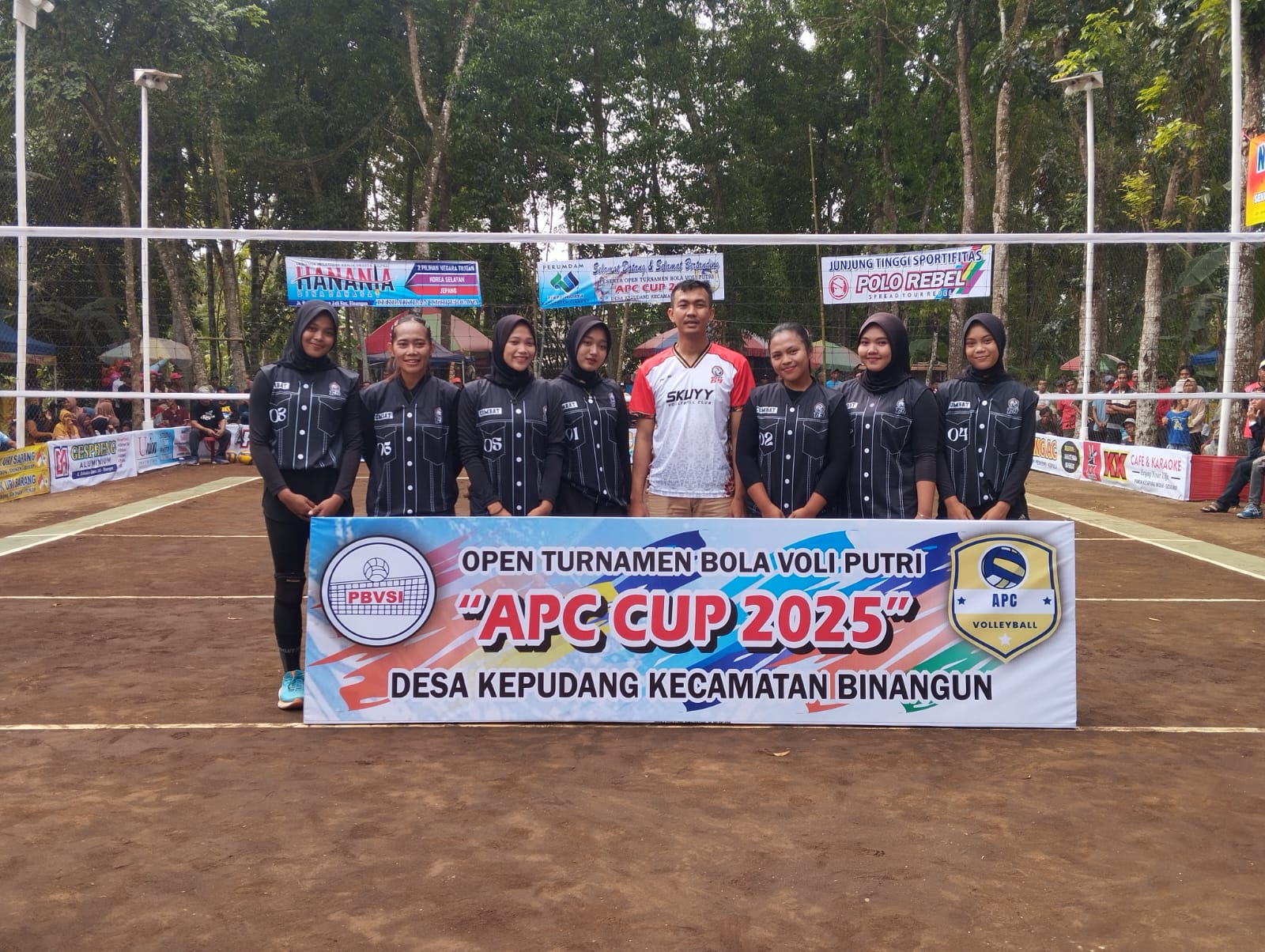 Panitia Turnamen Voly Putri Desa Kepudang Kecamatan Binangun