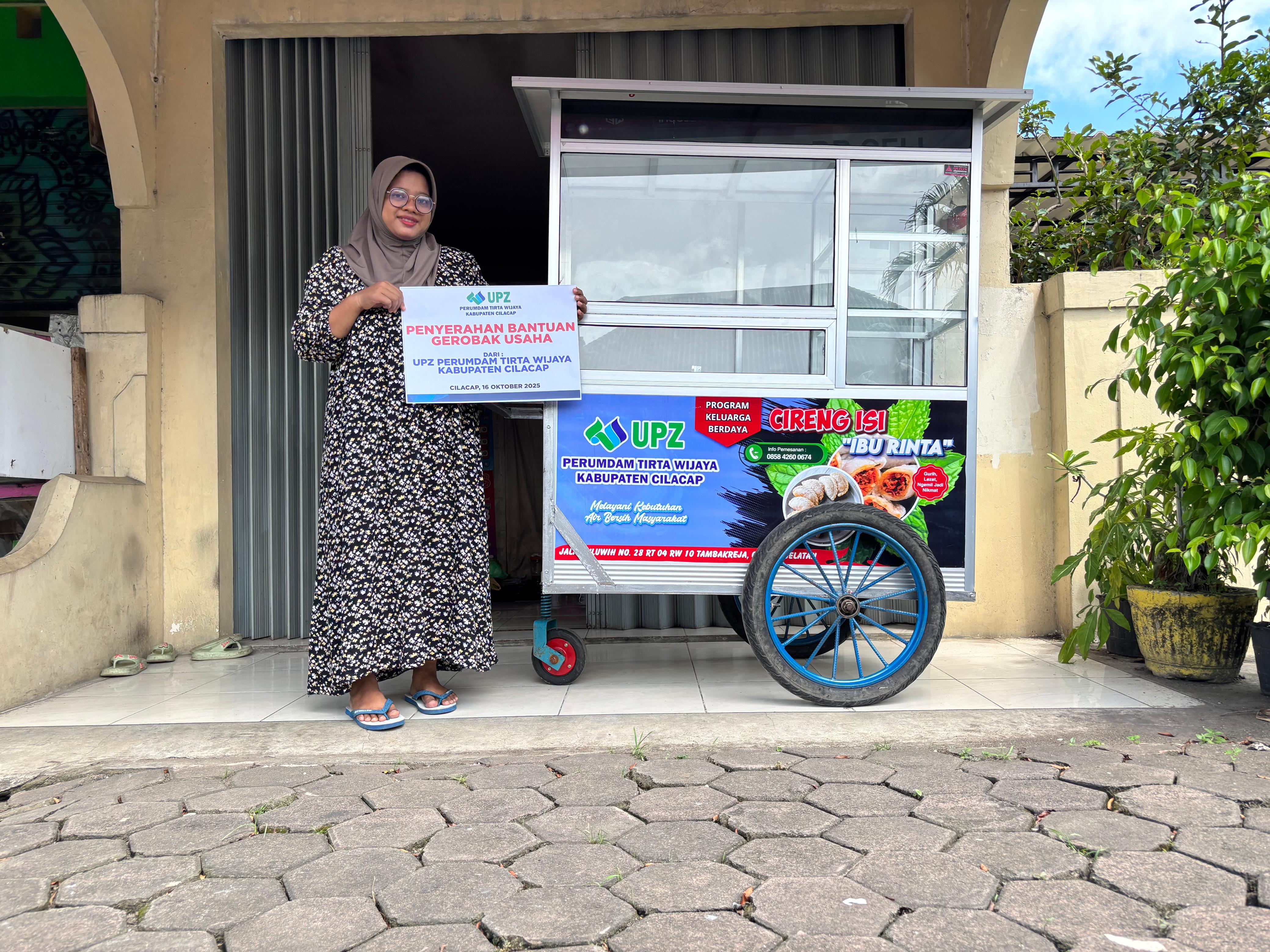 Pelaku UMKM di Lingkungan Perumdam Tirta WIjaya Kabupaten Cilacap 