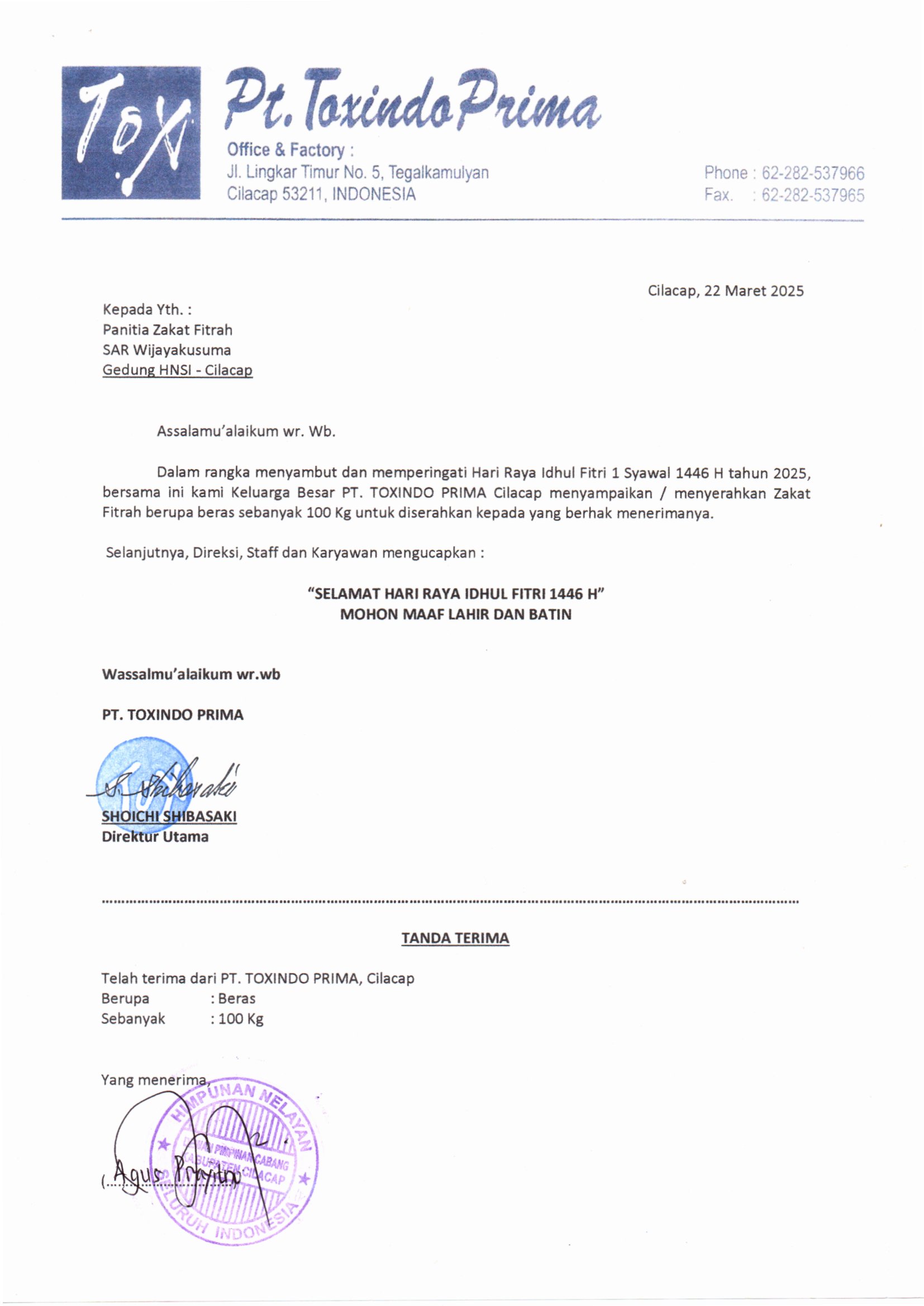 Masyarakat Kurang Mampu melalui SAR Wijayakusuma Cilacap