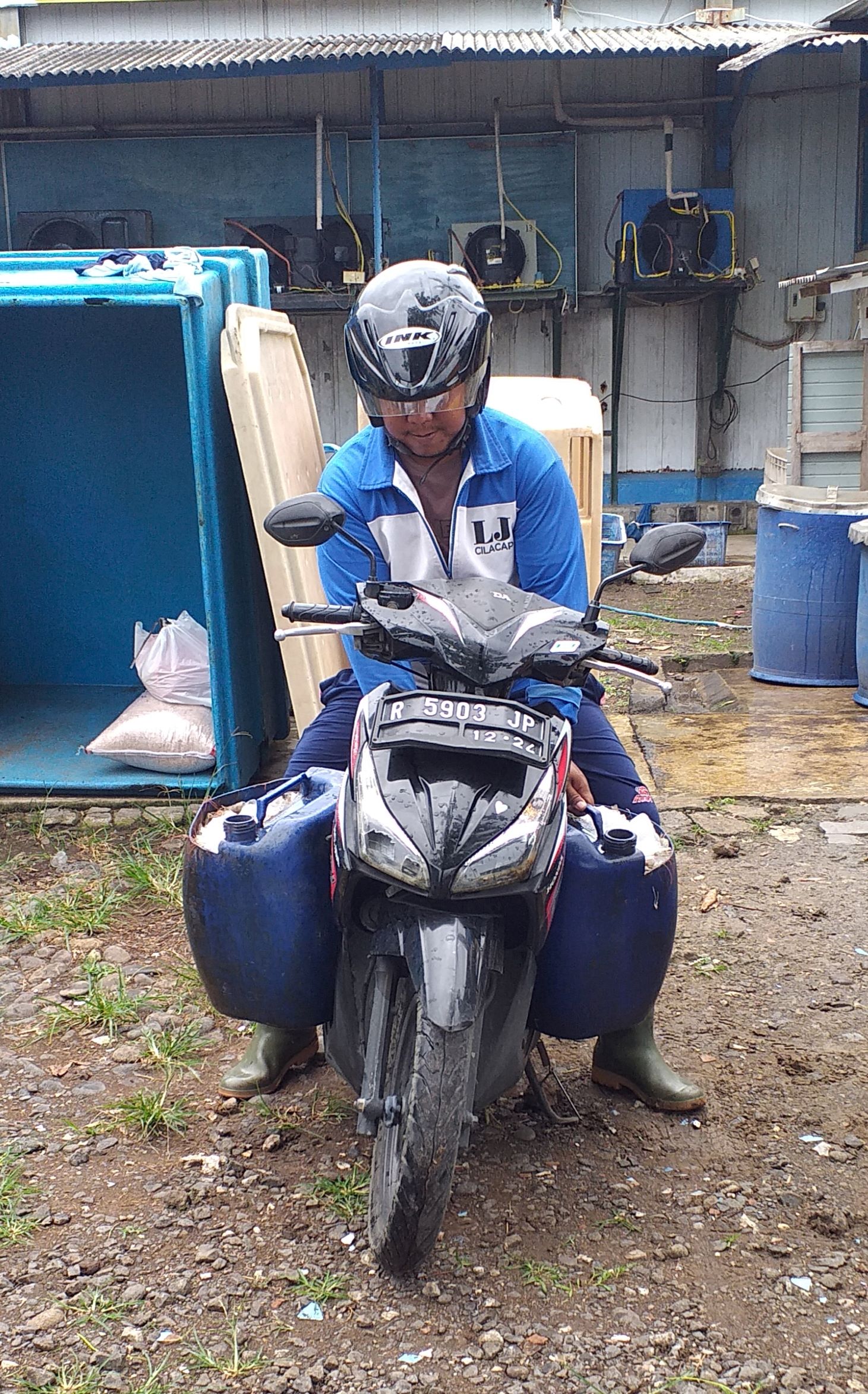 Peternak bebek di Cilacap