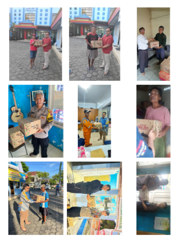 Masyarakat kurang mampu di Lingkungan Kantor PT BPR BKK CILACAP (Perseroda)