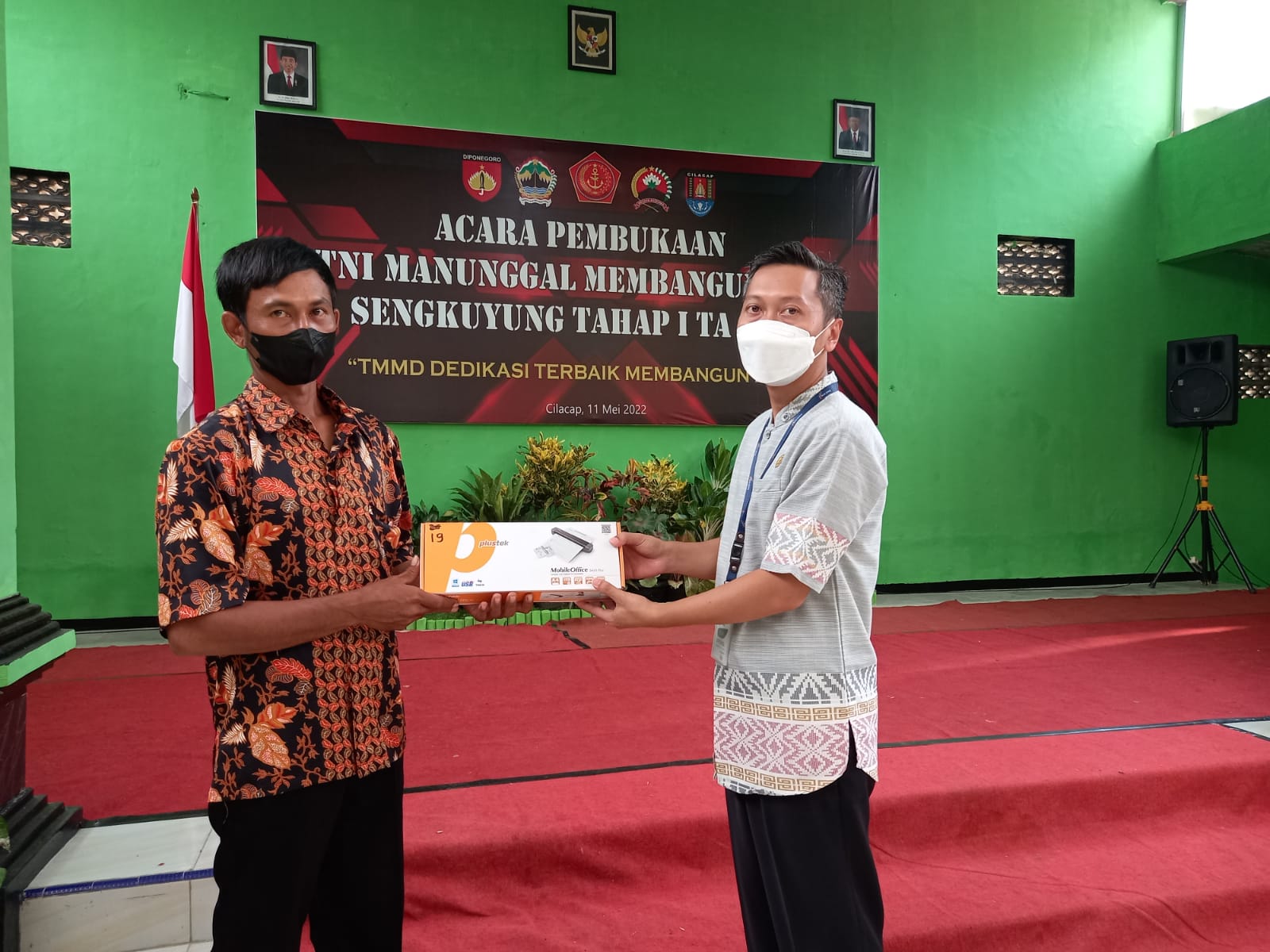 TMMD Sengkuyung Desa Cimrutu 
1 Unit Scanner