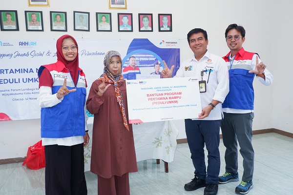 Ibu Casiah (Anggota KSM-LKM Istiqomah)