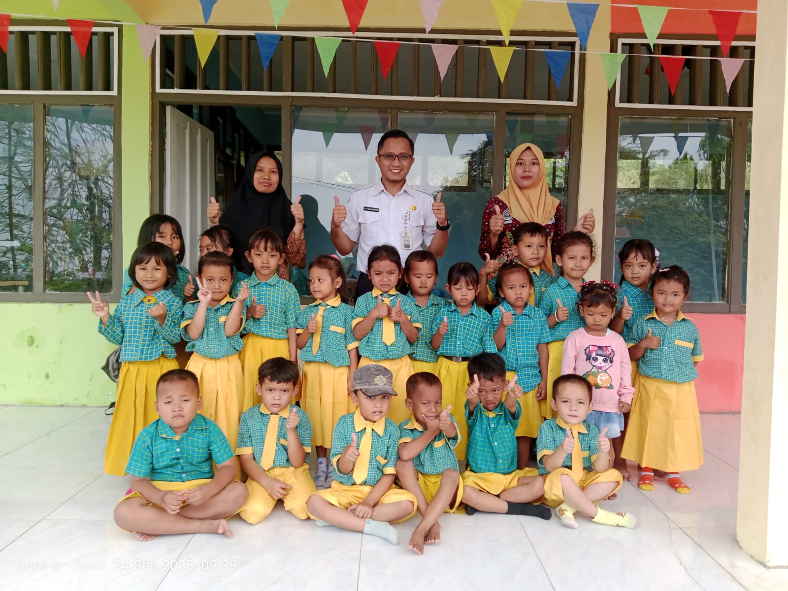 Bantuan 2 Pengajar Bulan Oktober 2025 di TK. Mismawati. Desa Pegadingan. Kec. Cipari, Kab. Cilacap, Provinsi Jawa Tengah – 53262