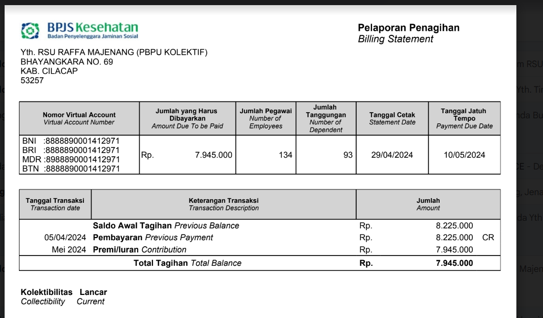 Masyarakat sekitar RSU Raffa Majenang