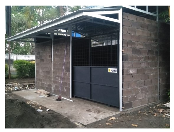 Pembuatan Rumah Komposting Menggunakan Produk Faba  