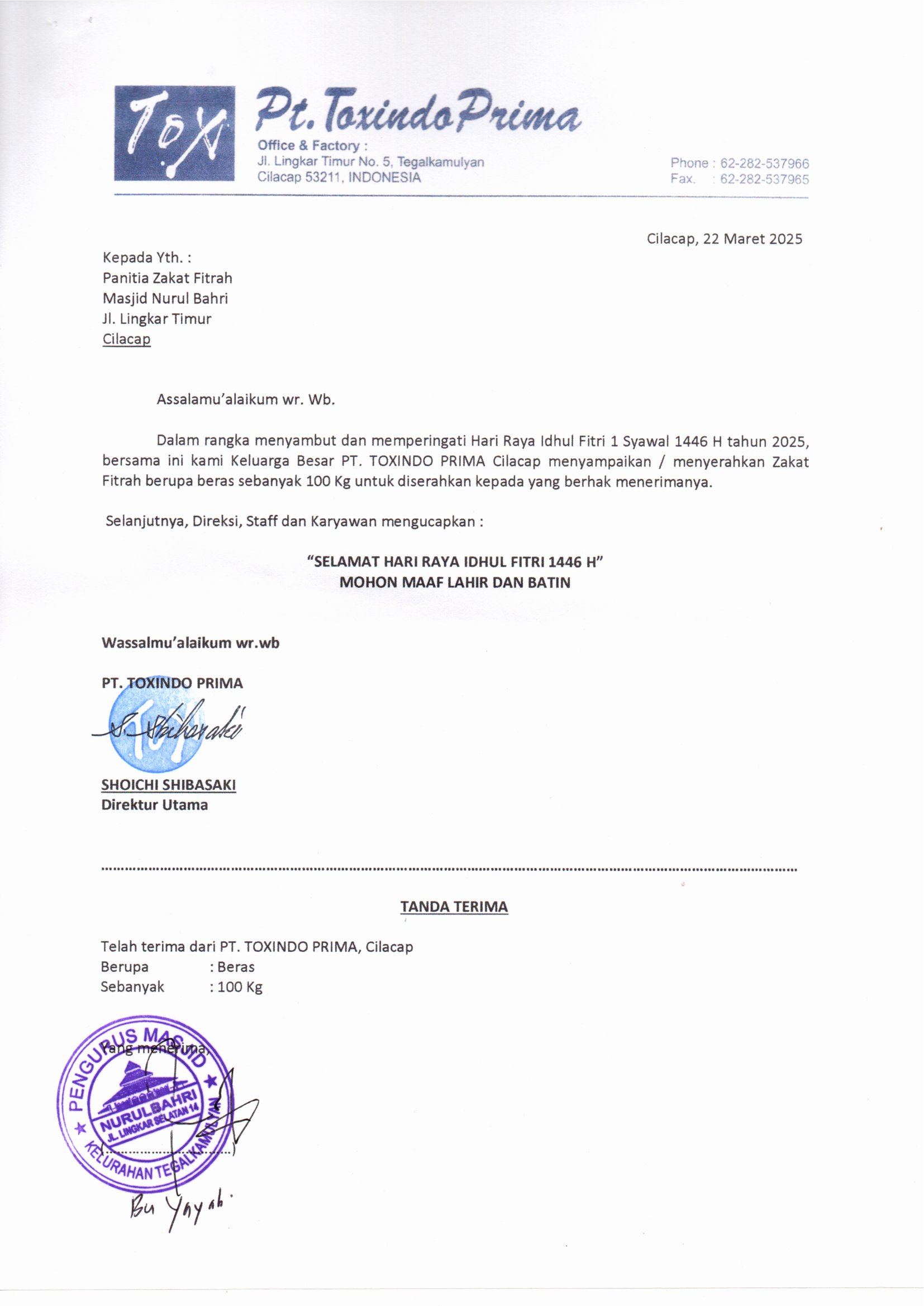 Masyarakat Kurang Mampu di Sekitar Masjid Nurul Bahri Cilacap Selatan