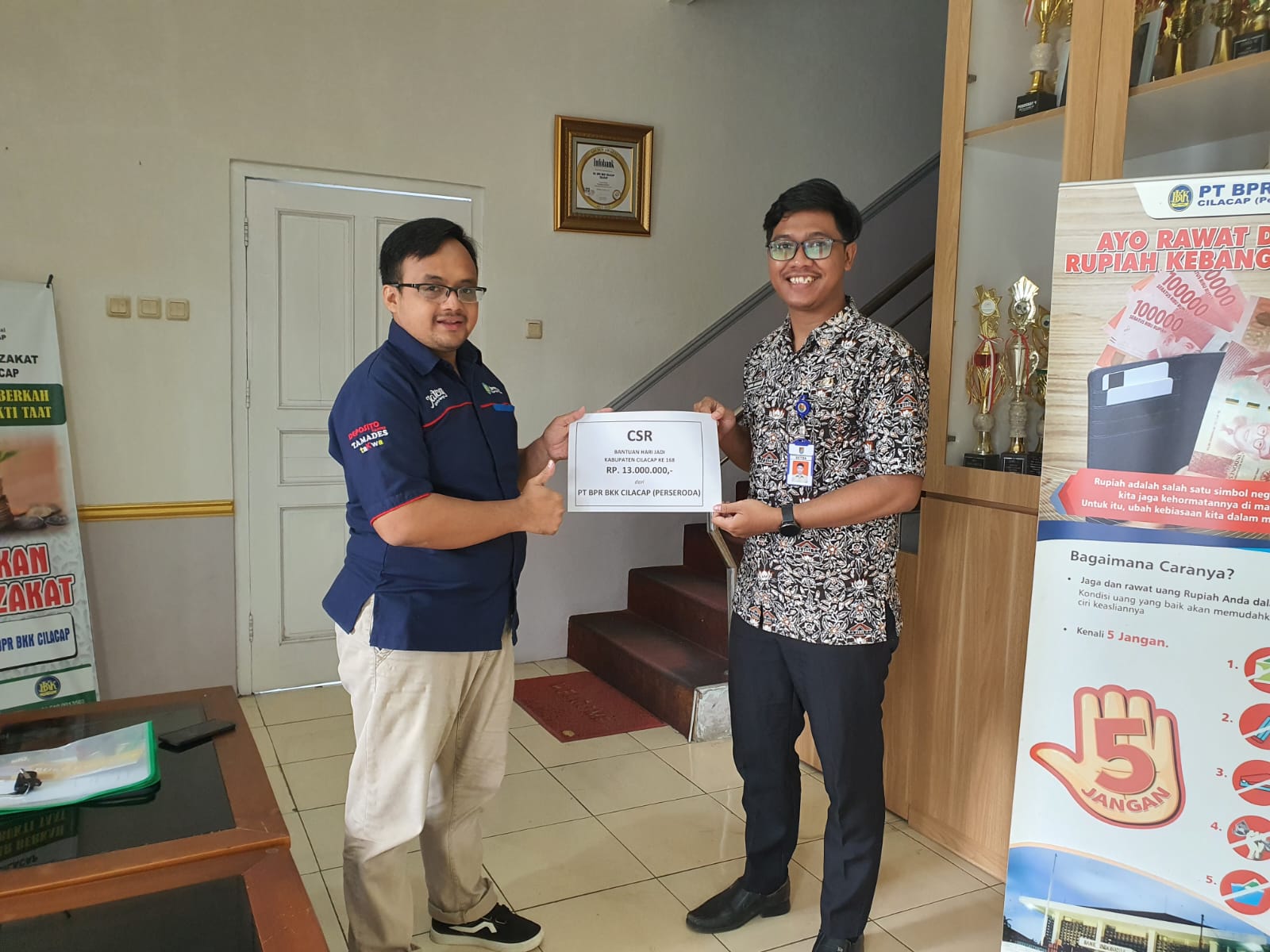 Panitia kegiatan Hari Jadi  Kabupaten Cilacap Ke - 168 Tahun 2024