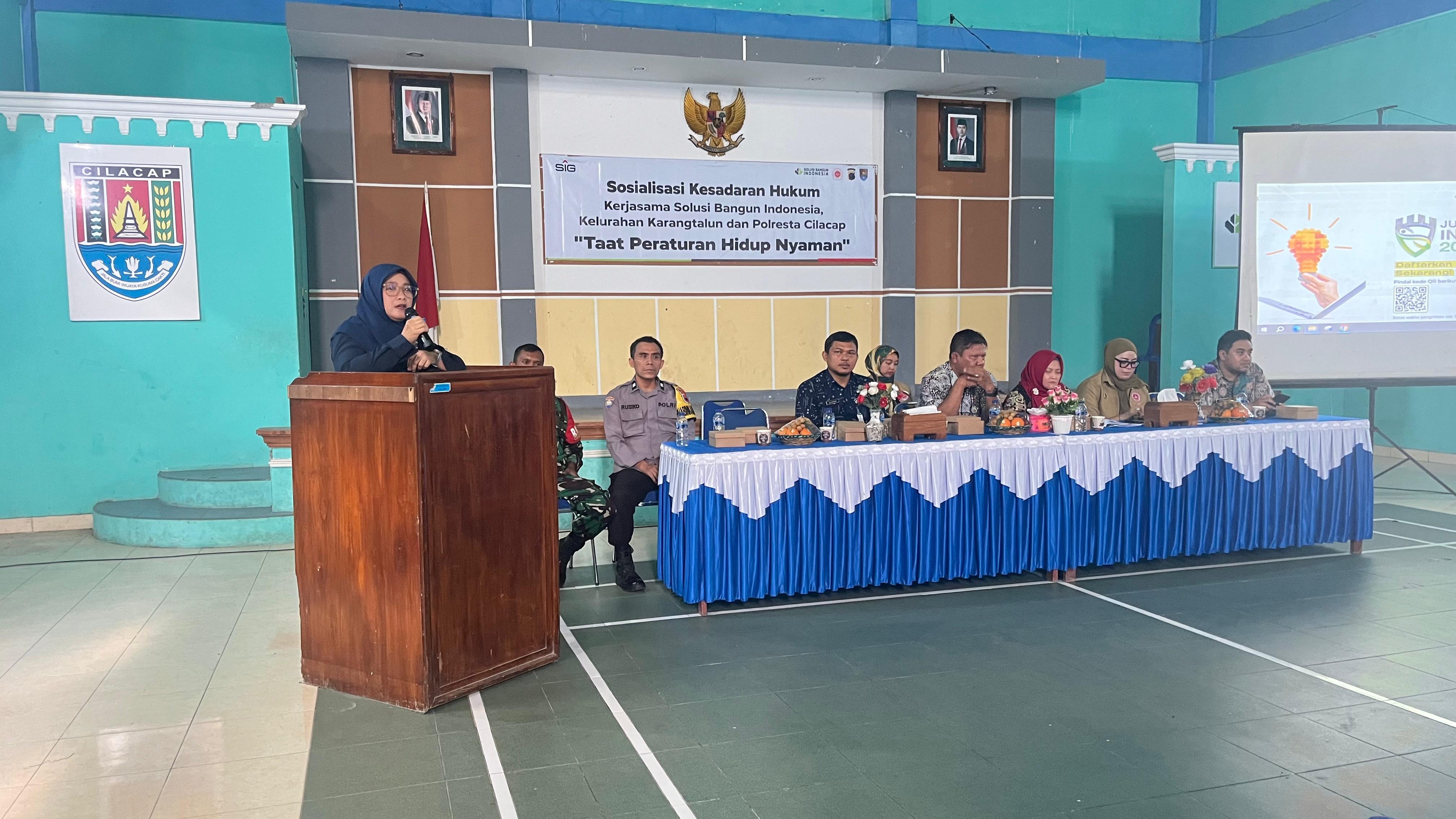 Sosialisasi Kesadaran Hukum untuk Masyarakat Cilacap Utara dan Cilacap Tengah, Sosialisasi Alur Pelayaran untuk Nelayan dan Sosialisasi keselamatan Pertambangan untuk Masyarakat Tritih Lor dan Jangrana