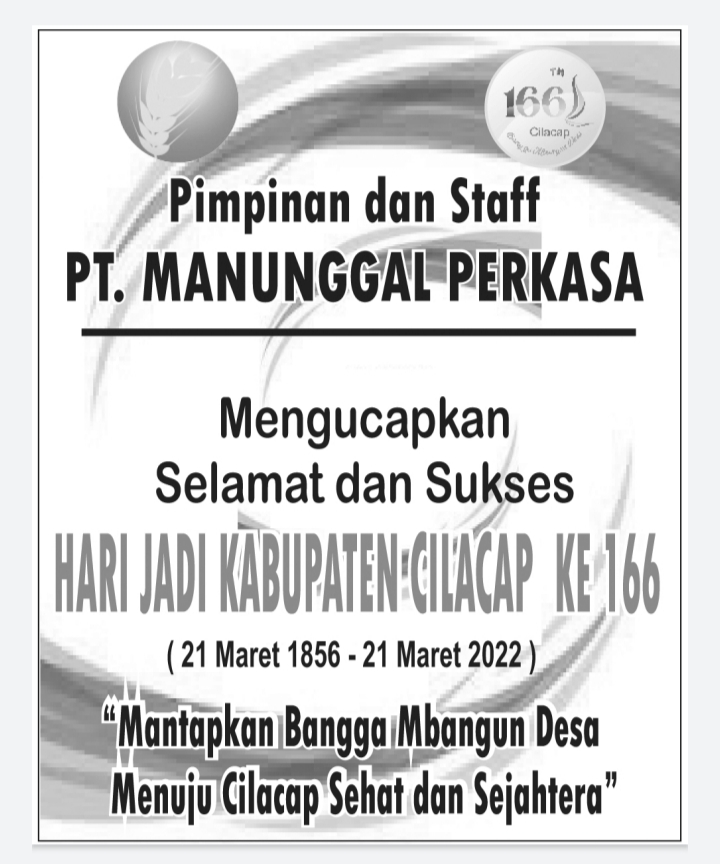 Hari Jadi Ke-166 Kabupaten Cilacap