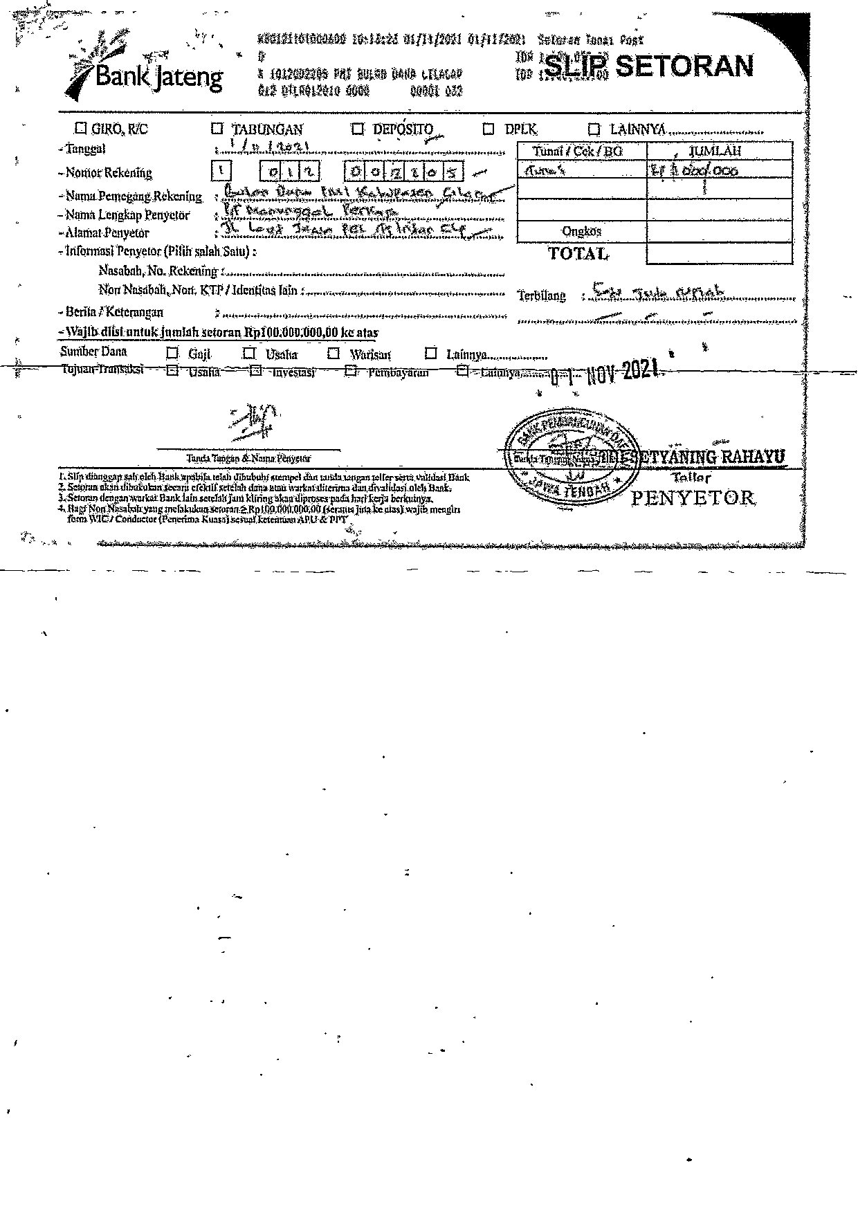 Bulan dana PMI Tahun 2021