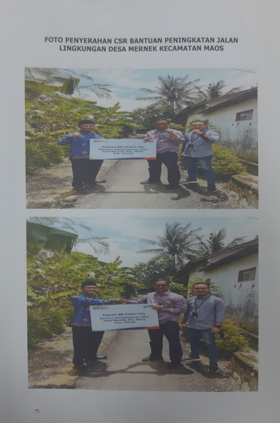 Desa Mernek Kecamatan Maos