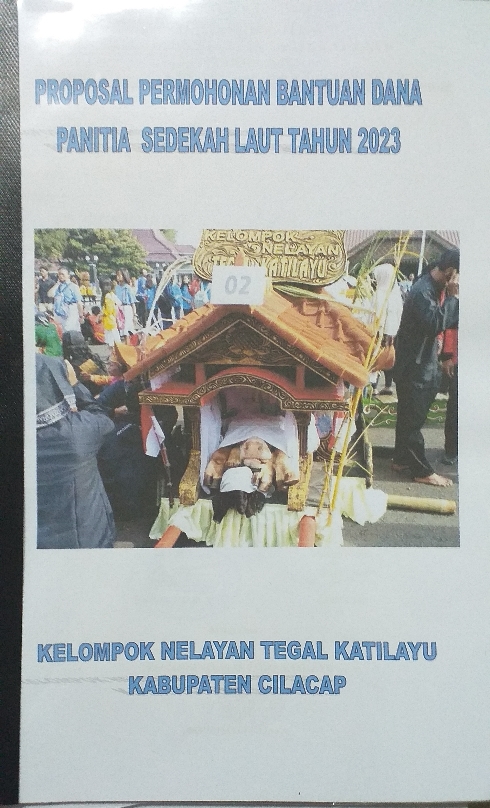 Panitia Sedekah Laut 2023 Kelompok Nelayan Tegalkatilayu Cilacap