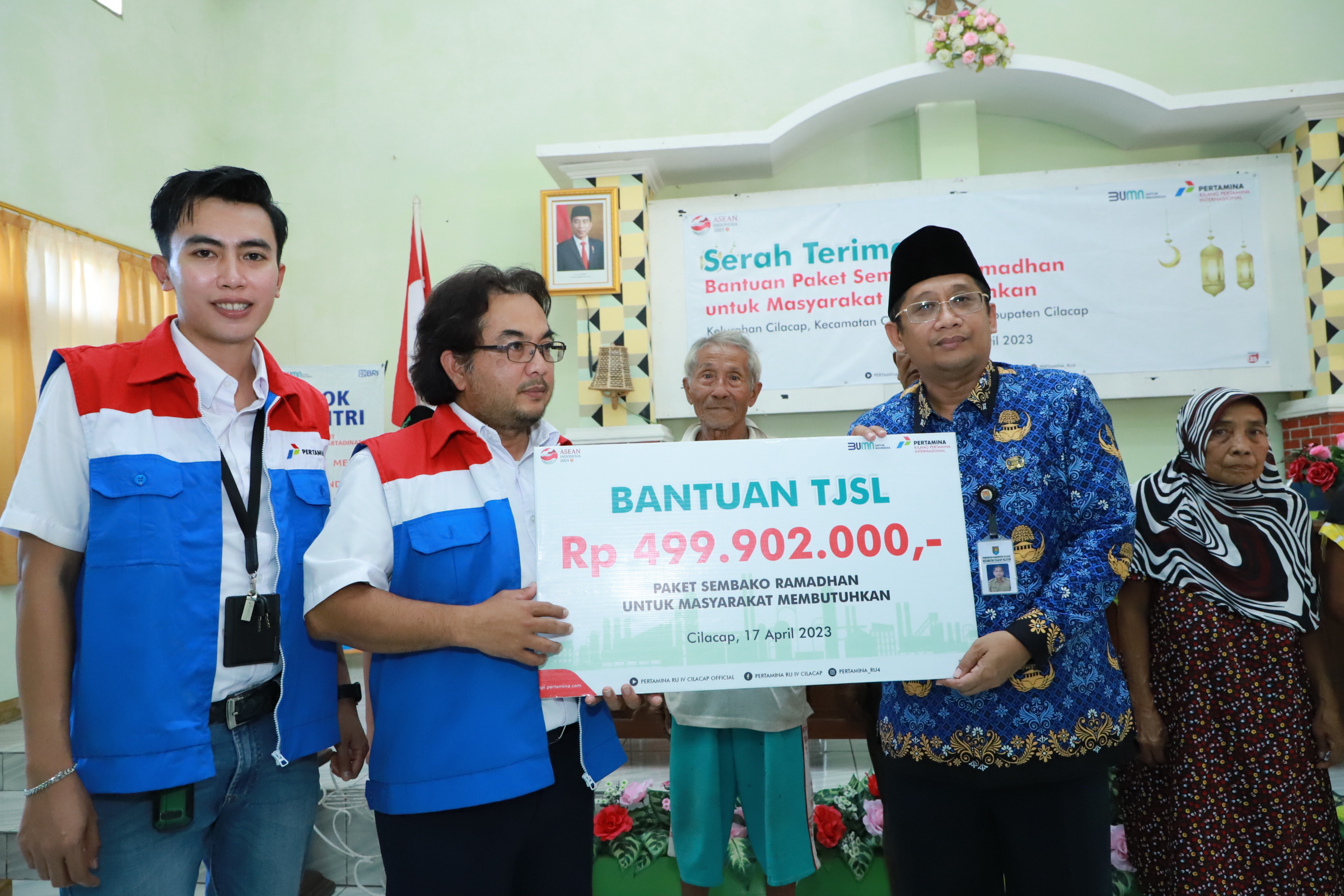 Masyarakat tidak mampu di wilayah Kab. Cilacap