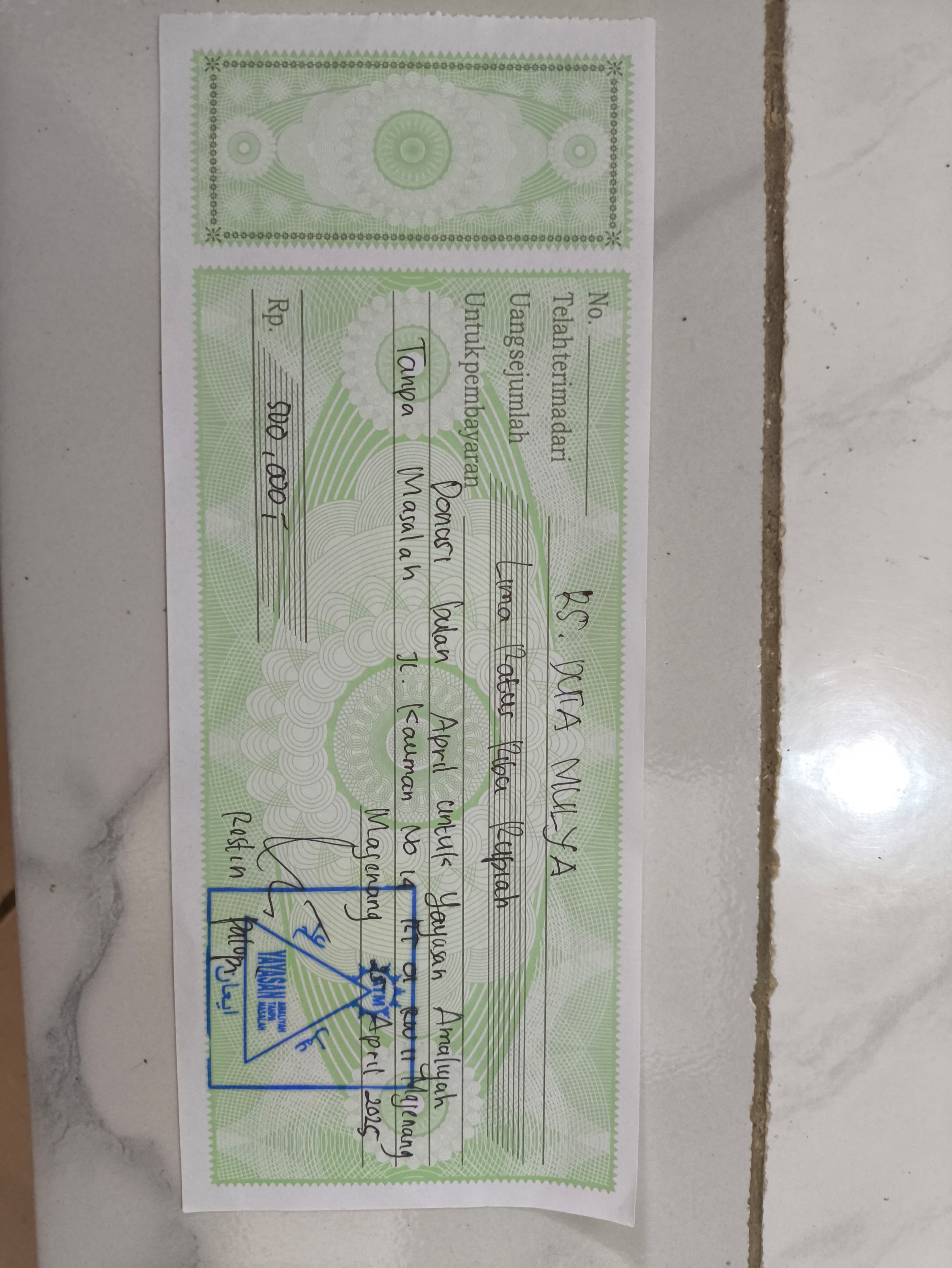 Yayasan Amaliyah Tanpa Masalah