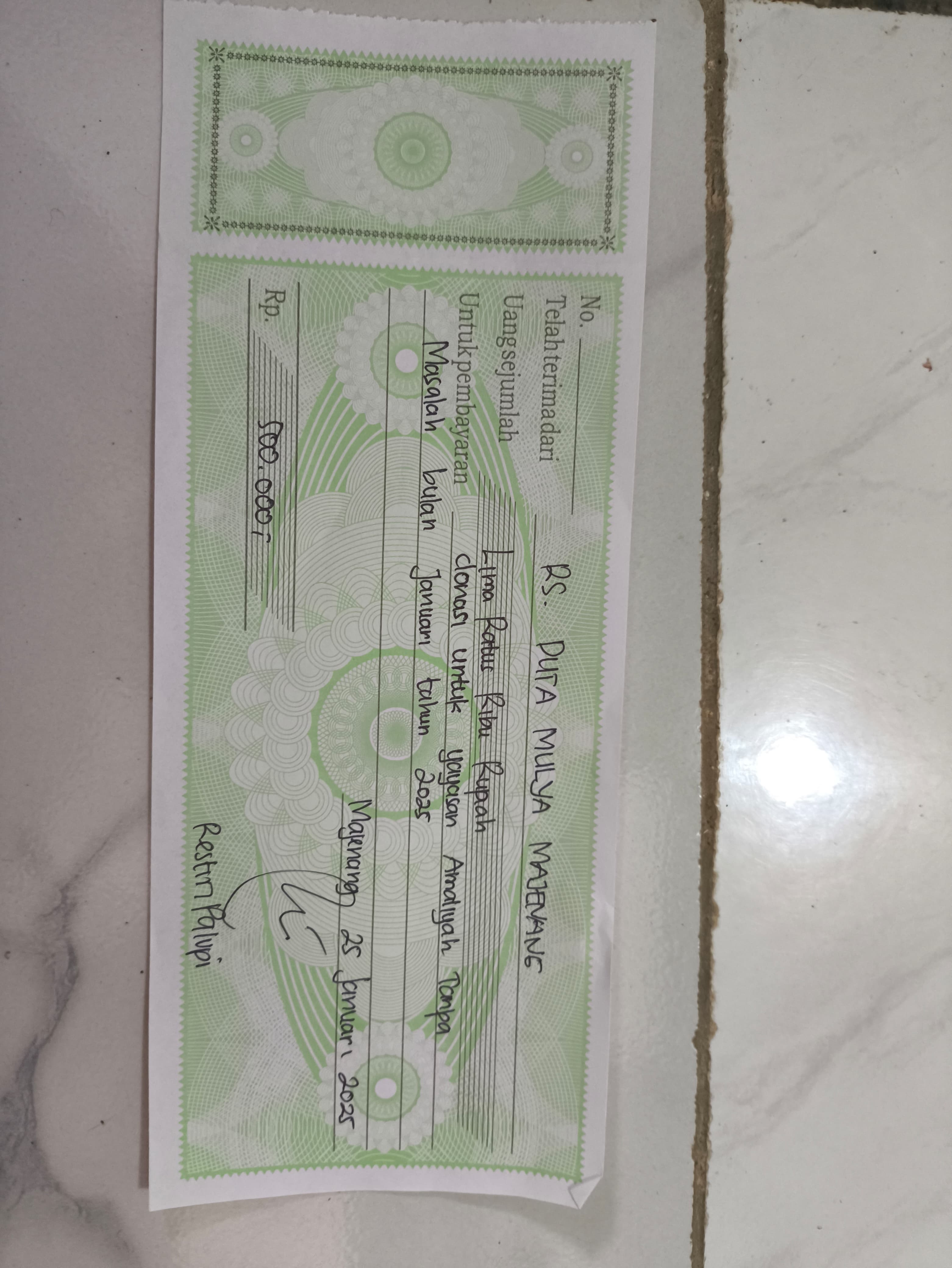 Yayasan Amaliyah Tanpa Masalah