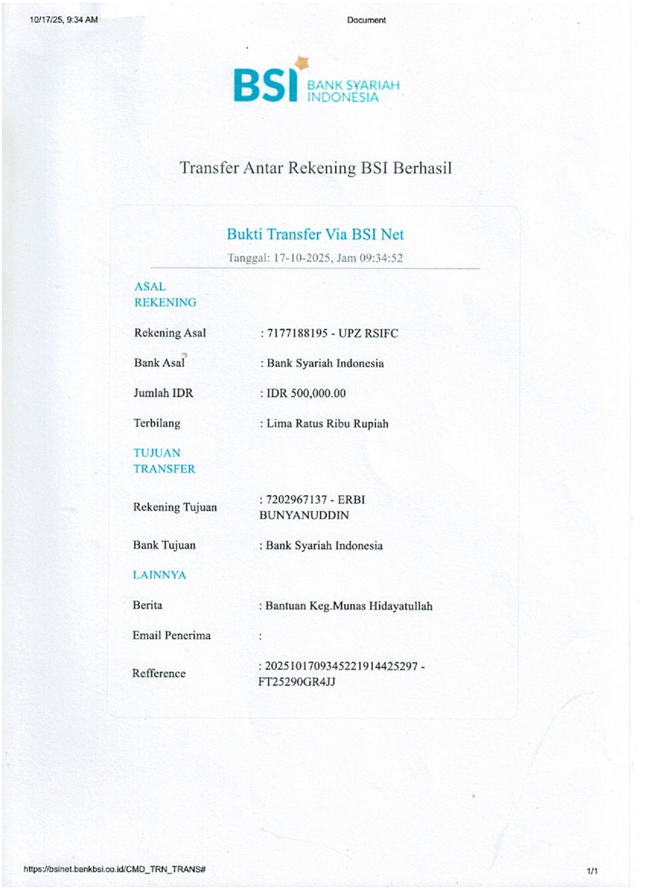 Panitia Kegiatan Munas Hidayatullah