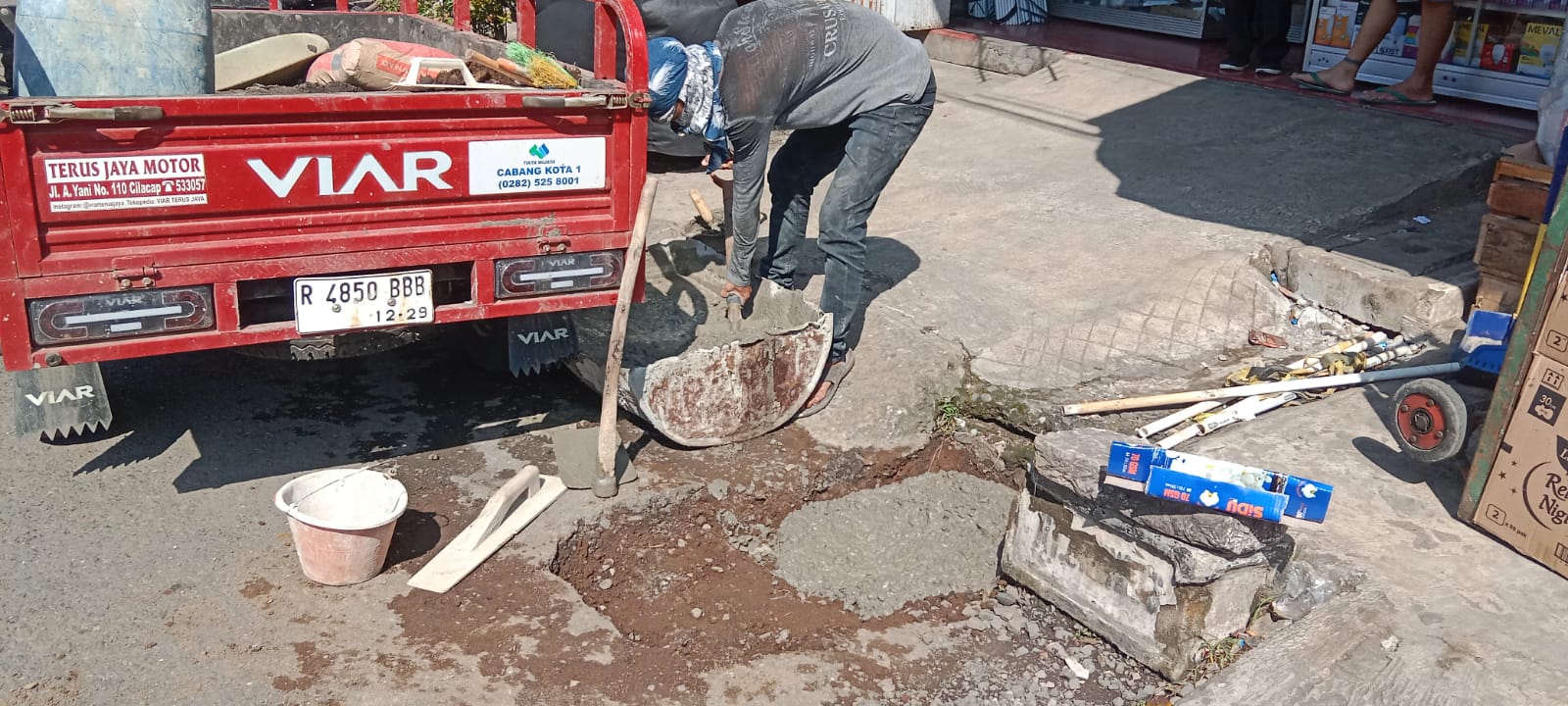 Jalan Sekitar Lingkungan Perumdam Tirta Wijaya