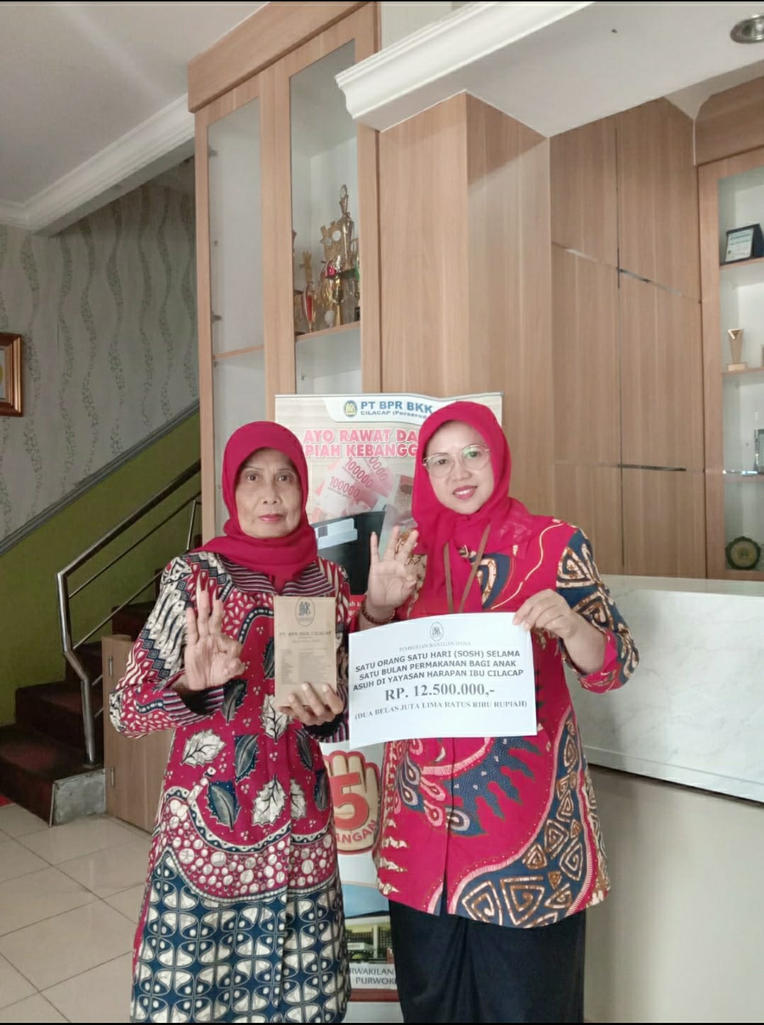Anak asuh Yayasan Harapan Ibu Cilacap