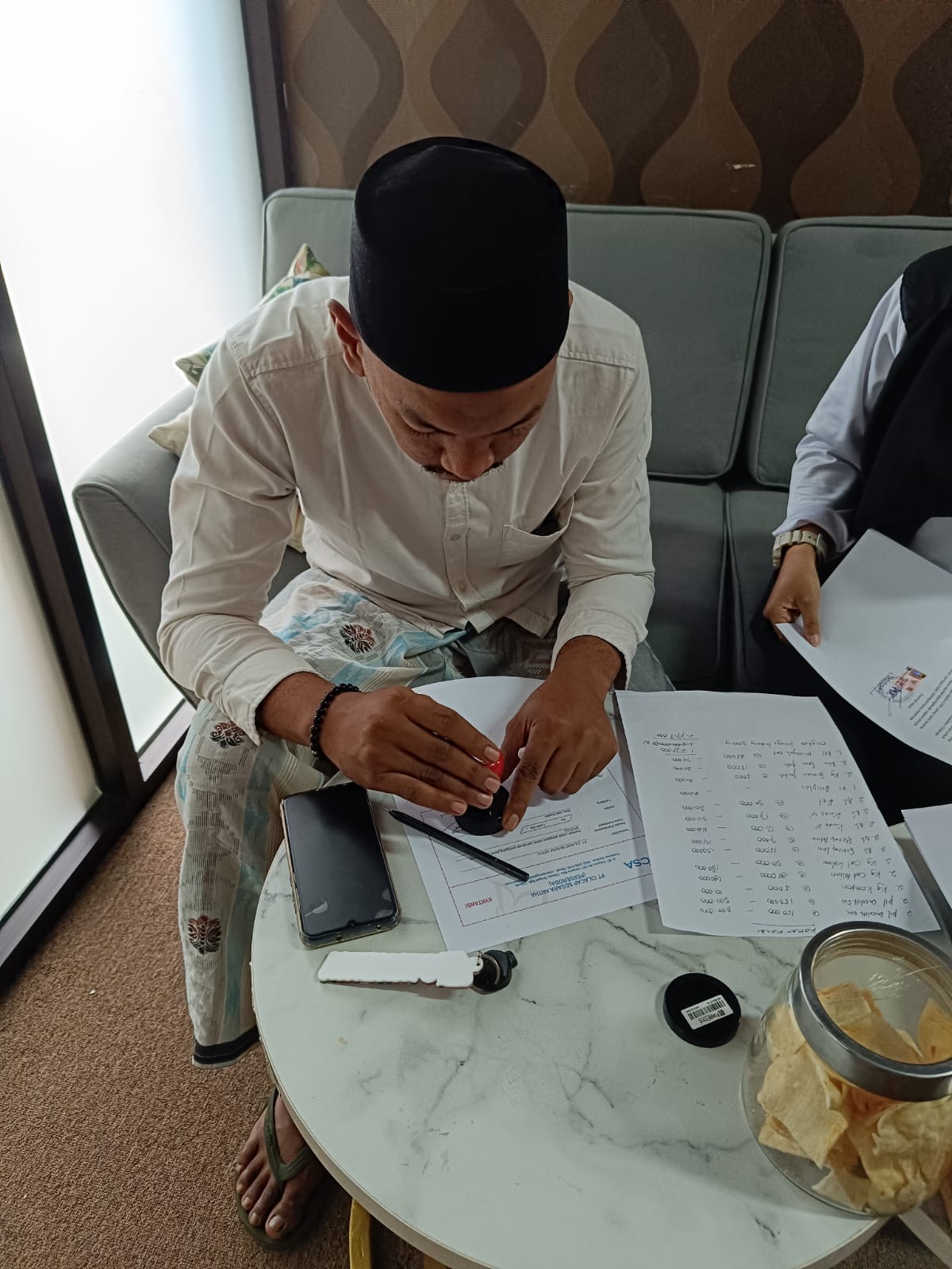 Persatuan pedagang pasar gede cilacap di kabupaten Cilacap  