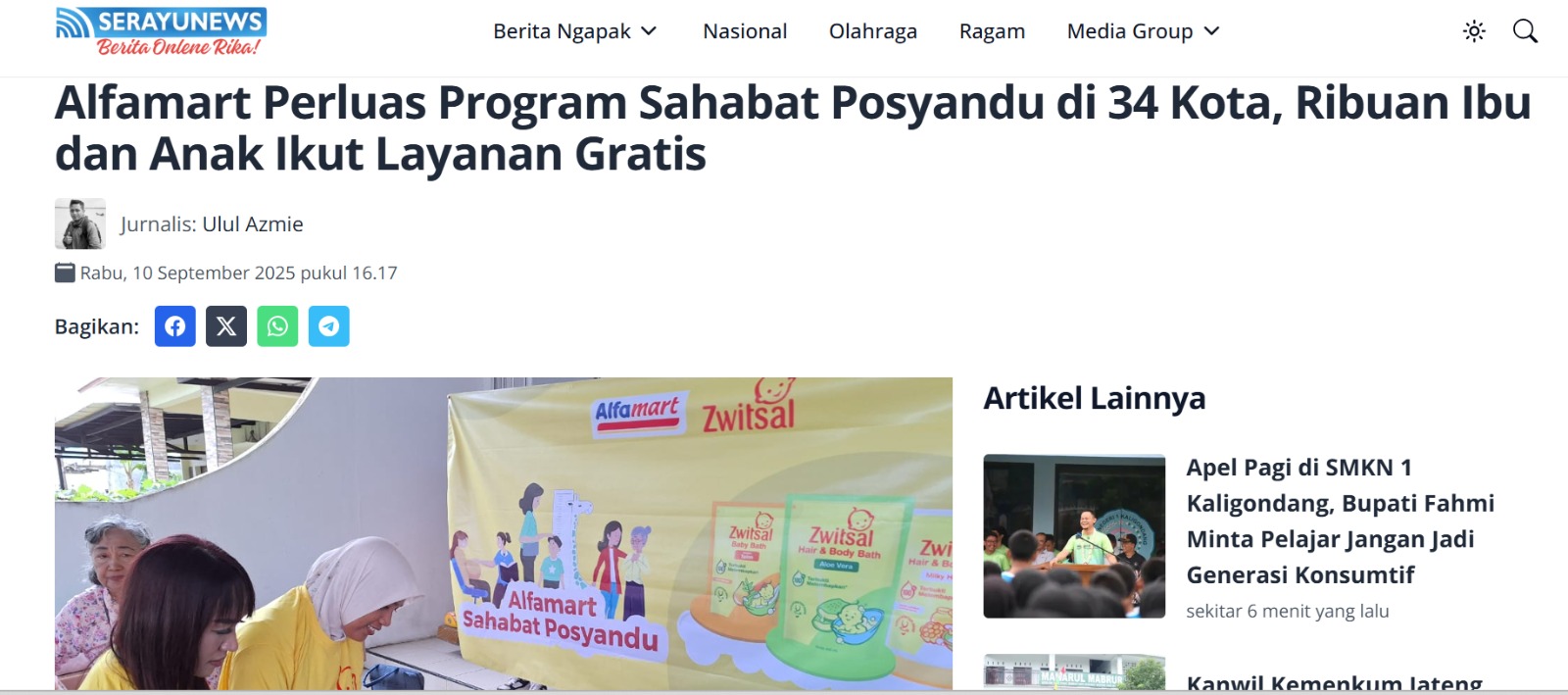 POSYANDU BERSAMA WARGA PPC CILACAP