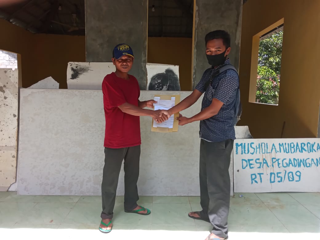 Bantuan Kalsiboard sebanyak 18 Lembar